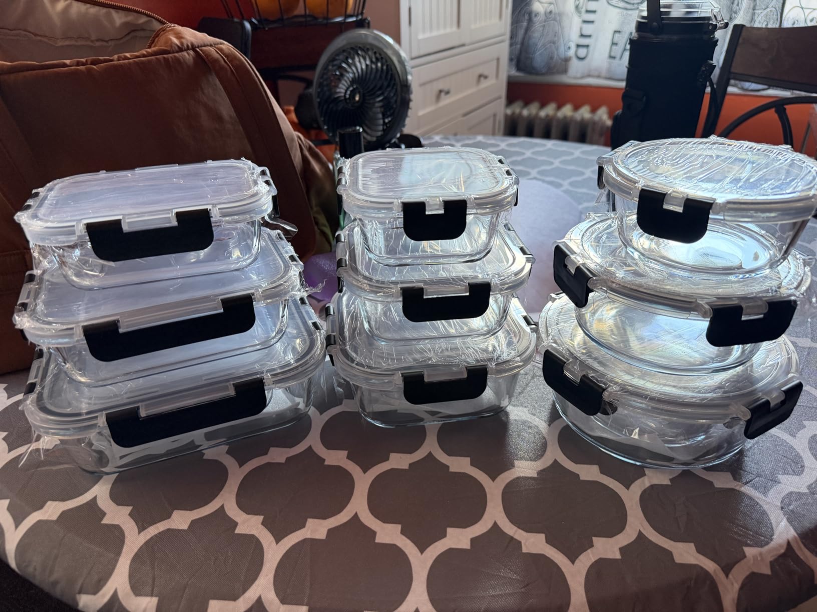 Magic Mill Premium Borosilicate Glass Food Storage Containers with lids Set, 24pc customer photo 1