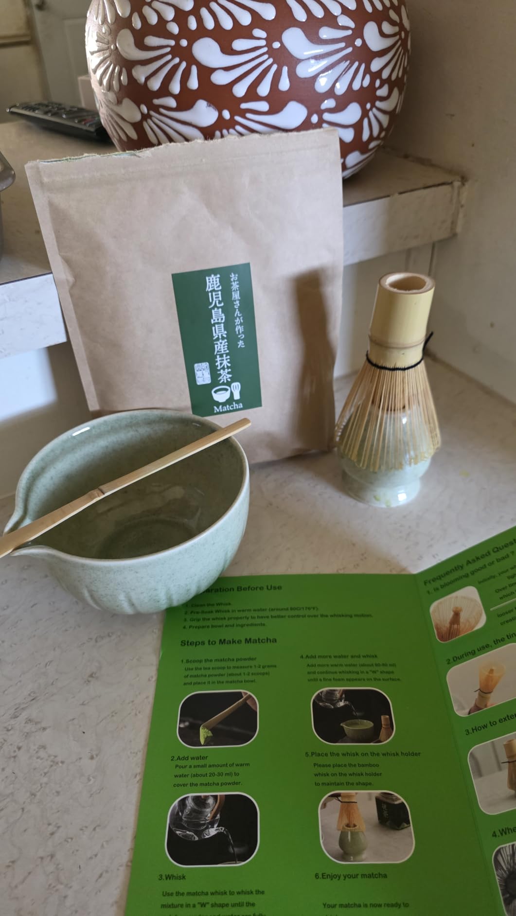 TANG PIN Matcha Set - Match Bowl and Whisk, 15 OZ Matcha Whisk Set customer photo 1