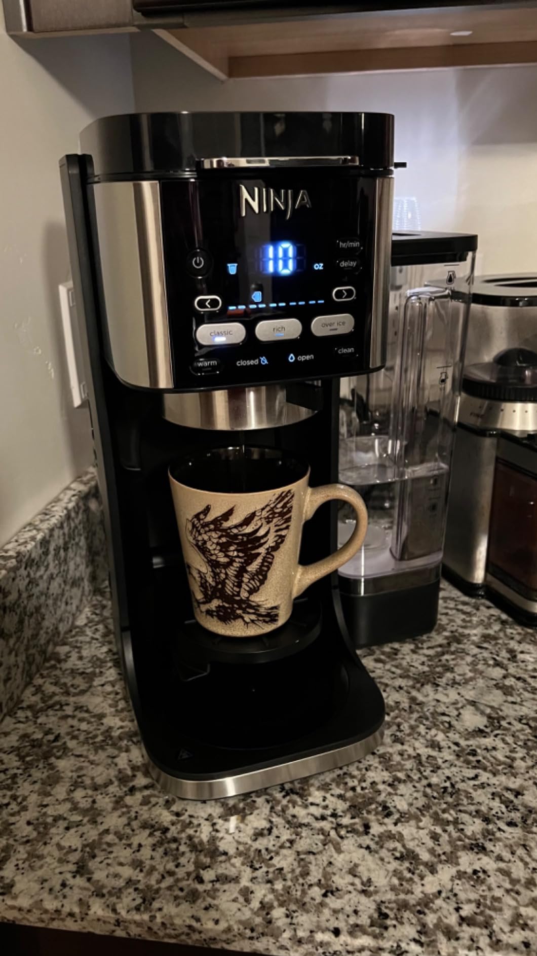 Ninja Drip Coffee Maker, DualBrew Pro Hot & Iced, Black, CFP101 | Single Serve to Carafe, Brew with Pods & Grounds, Compatible with K Cups, 3 Brew Styles, 60oz Removable Reservoir customer photo 2