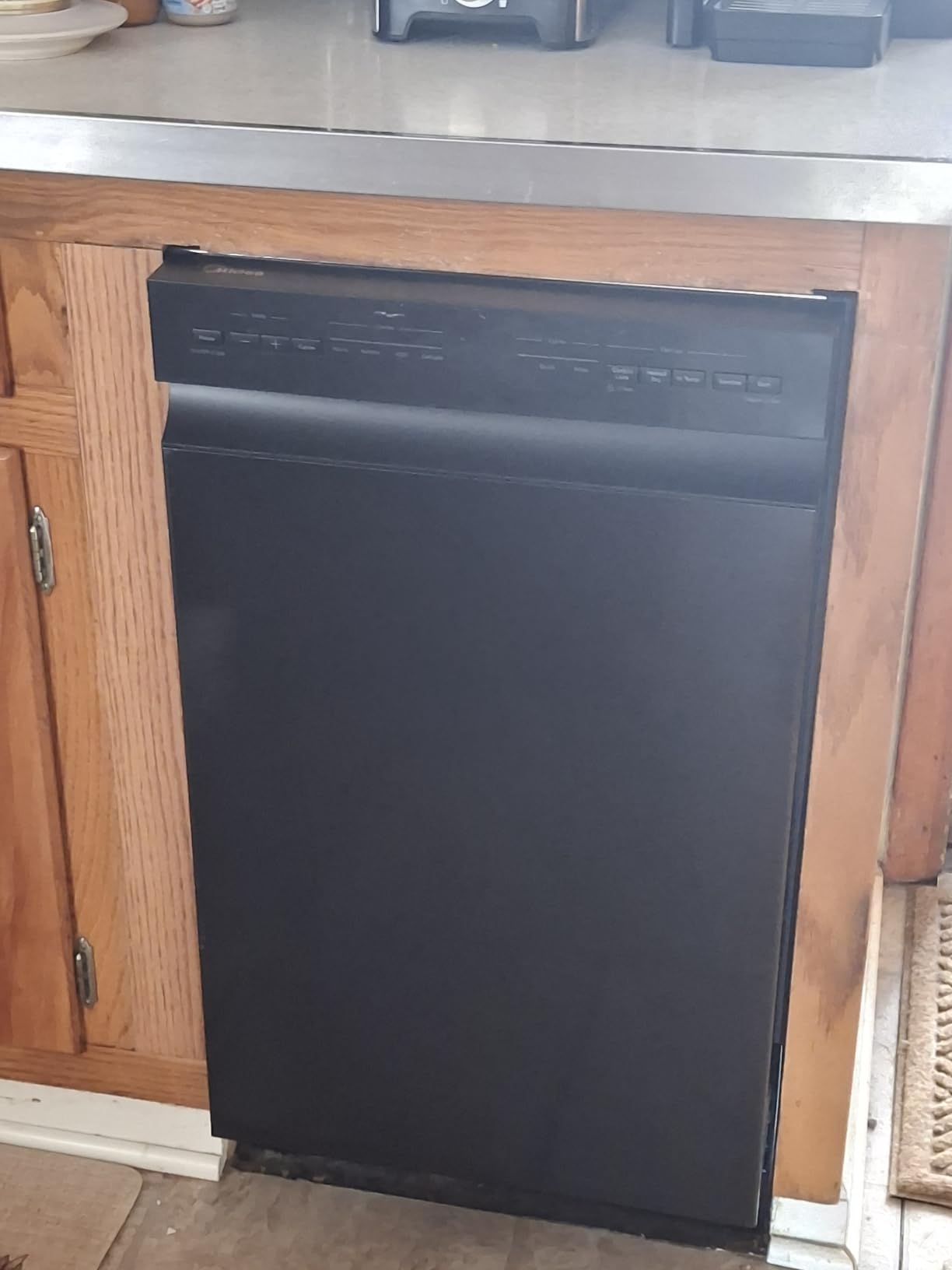 Midea 18 Inch Built-in Dishwasher, 8 Place Settings, Stainless Steel Tub customer photo 2