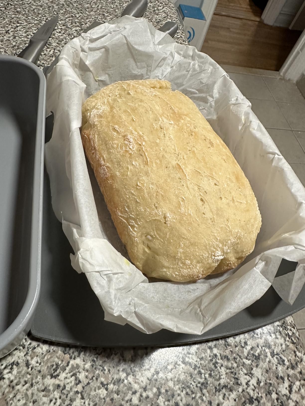 Caraway Non-Stick Ceramic-Coated 1 lb Loaf Pan | Naturally Slick Ceramic Coating, Non-Toxic, PTFE and PFOA Free, Perfect for Pound Cakes, Breads, and More, Sage customer photo 1