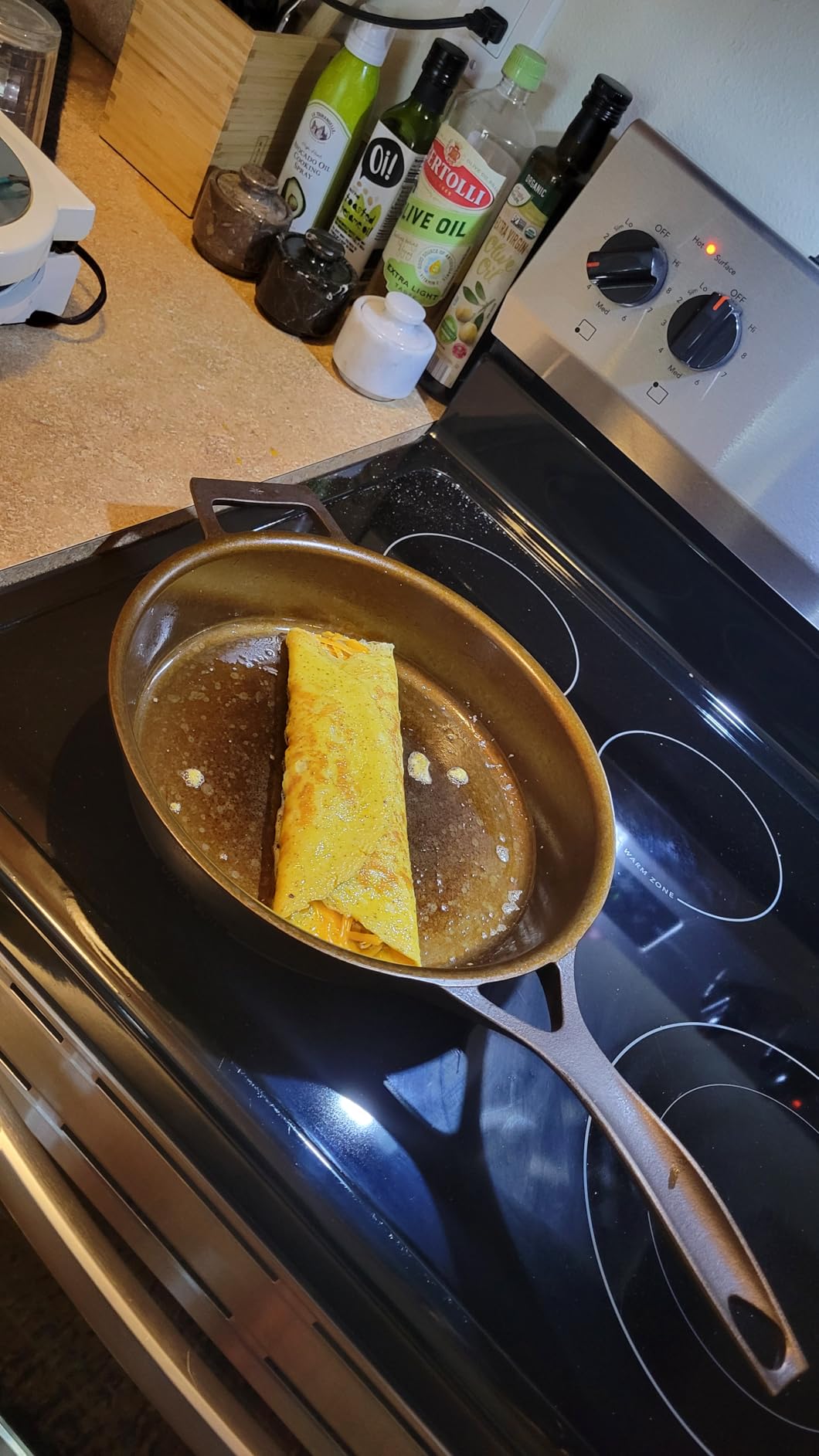 Stargazer 10.5-Inch Cast Iron Skillet | Made in USA, Smooth Cooking Surface customer photo 1