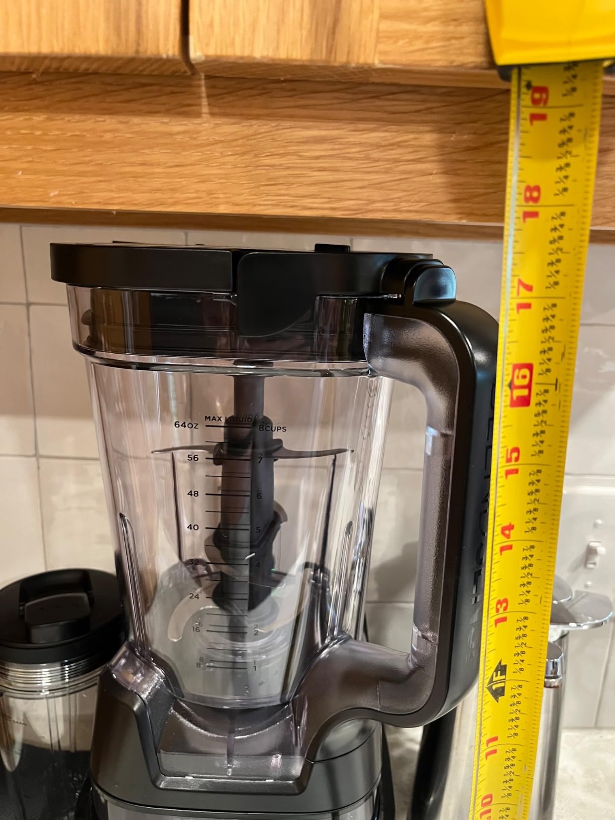 Ninja Detect Blender with Cups, BlendSense Tech, 72oz, 1800PW, Black, TB301 customer photo 2