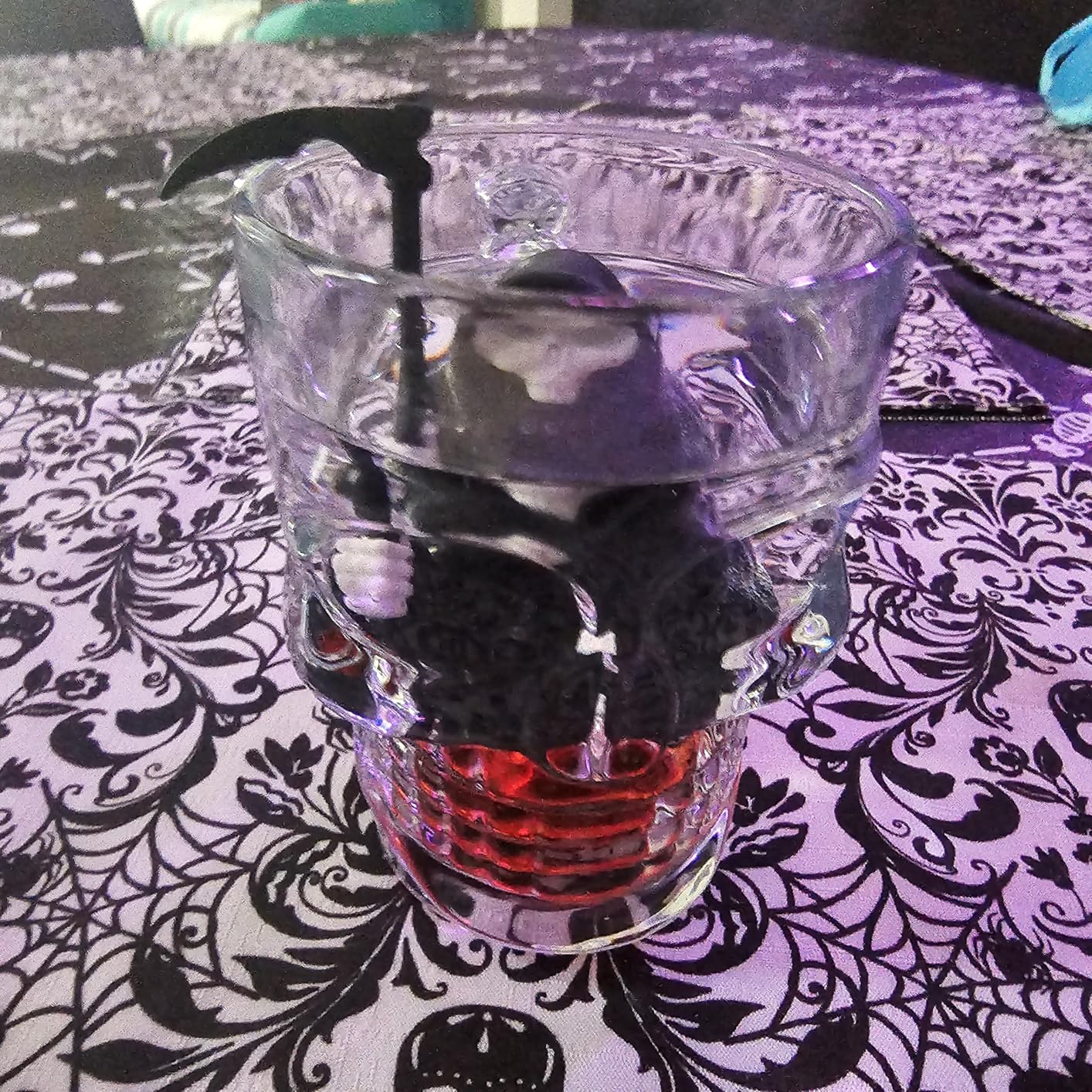 Genuine Fred Grim Steeper Reusable Silicone Tea Infuser, Black Grim Reaper Design, Fun and Clever Kitchen Gadget for Tea Lovers and Enthusiasts customer photo 1