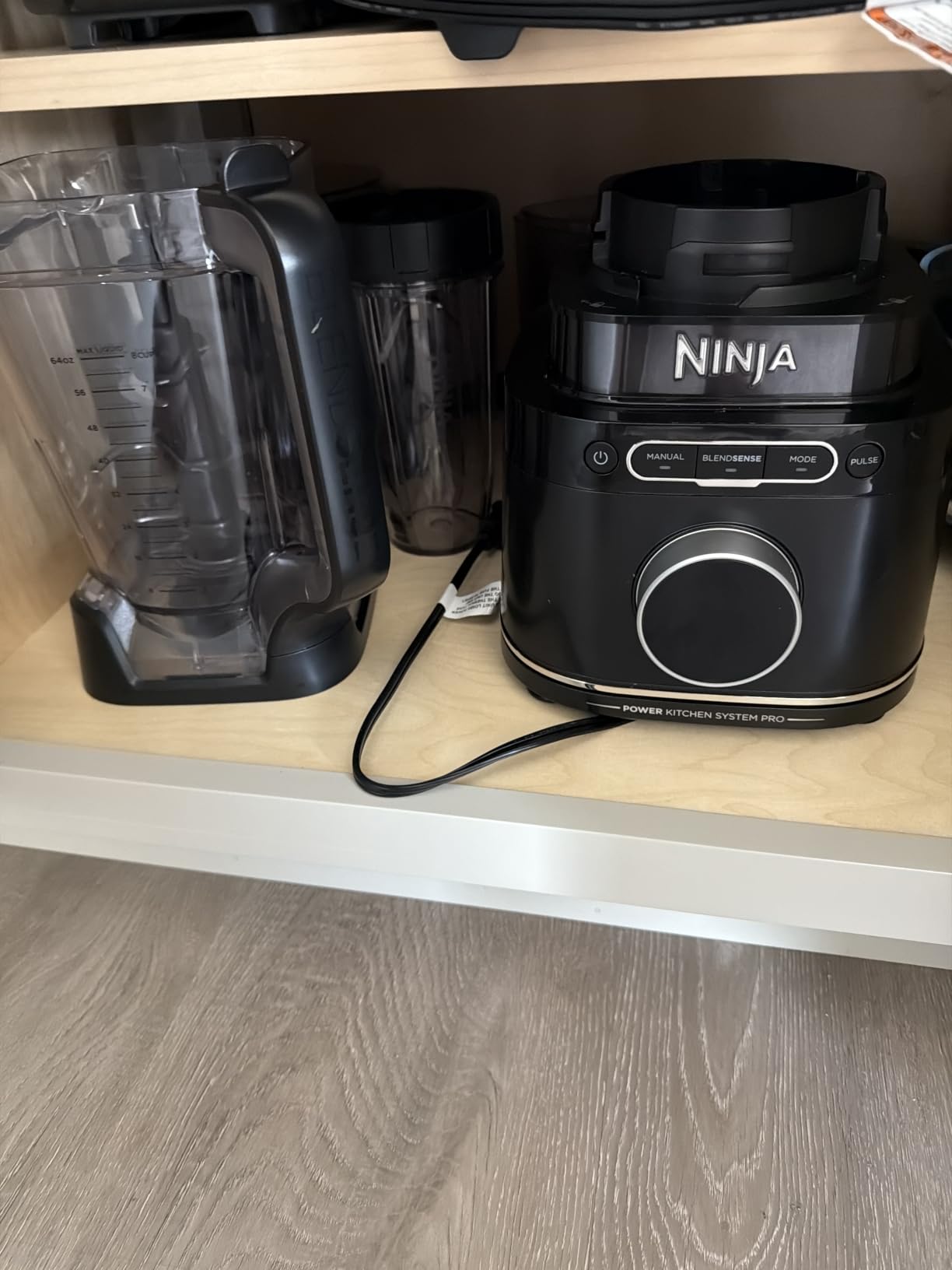 Ninja Kitchen System, BlendSense Tech, 72 oz, 1800PW, Black, TB401 customer photo 2