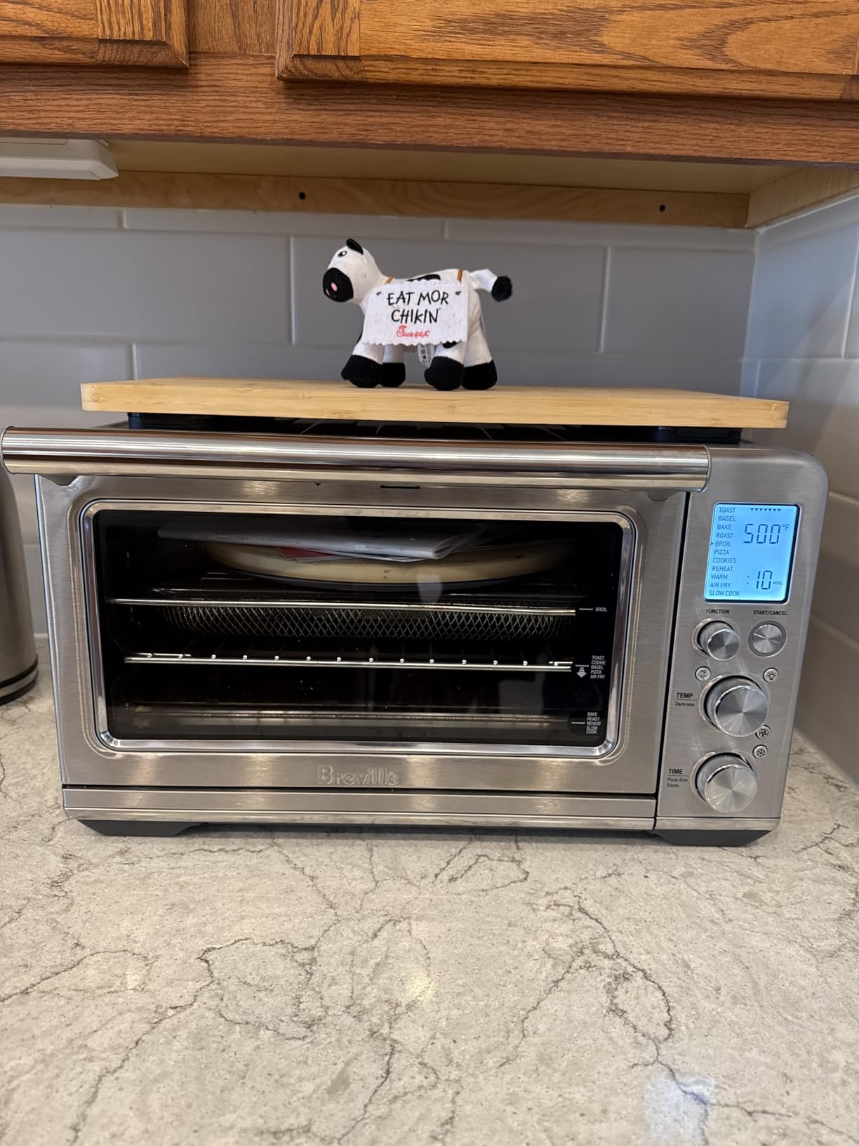 Breville BOV860BST Smart Oven Air Fryer and Convection Oven, Black Stainless Steel customer photo 2