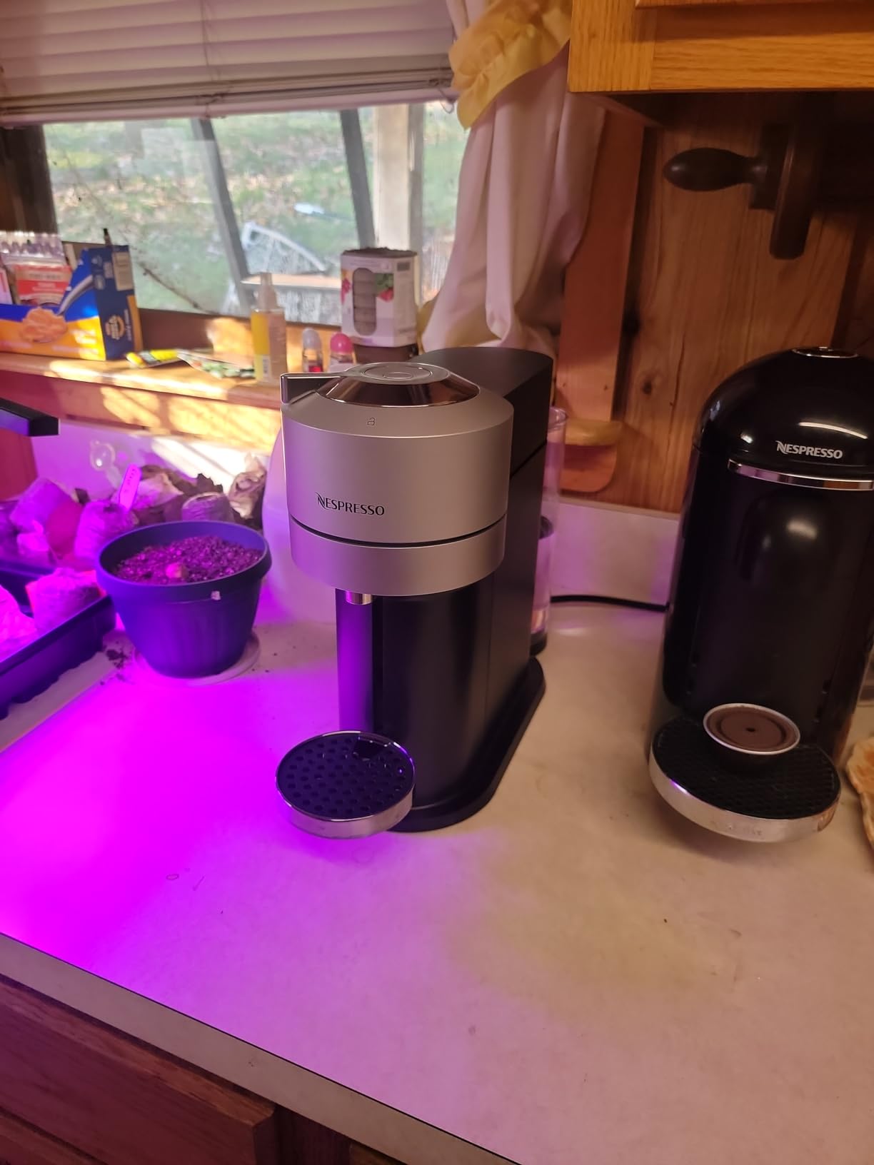Nespresso Vertuo Next Coffee & Espresso Maker by De'Longhi, Navy Blue customer photo 2