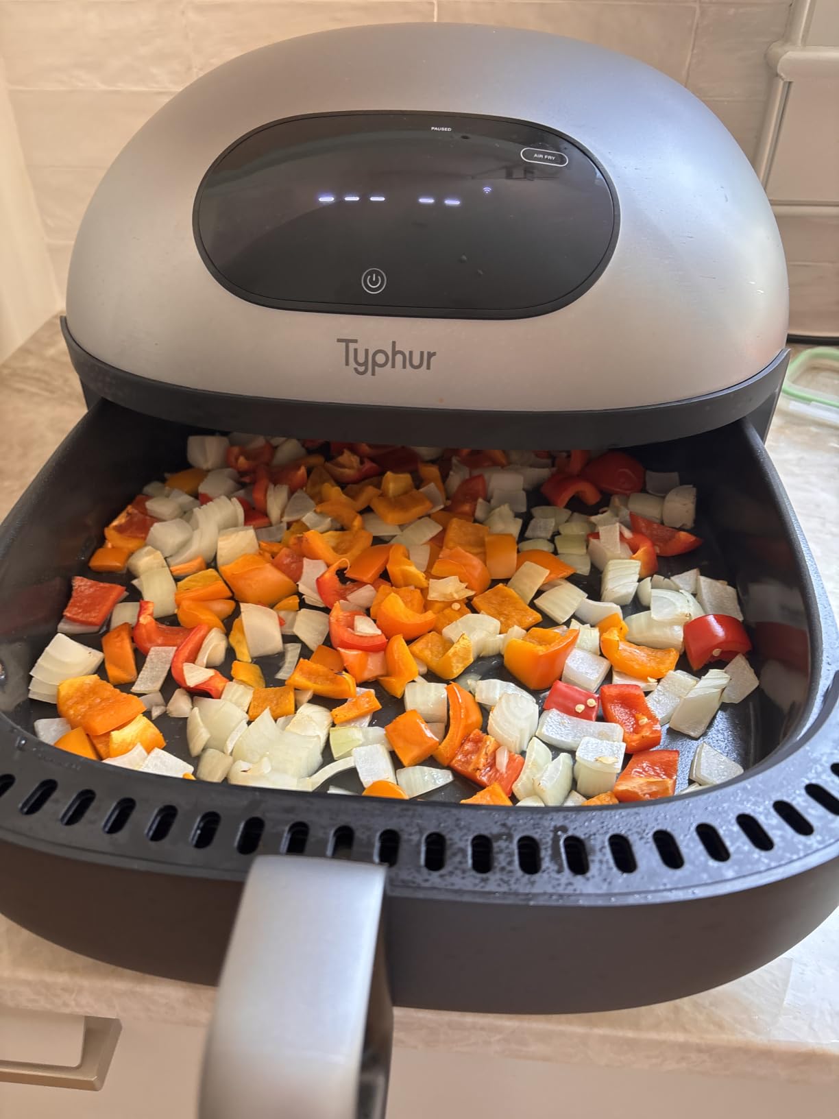 Typhur Dome 2 Large AI Smart Air Fryer, 15-in-1 Dual Heating, PFAS-Free Ceramic Basket, Fits 12