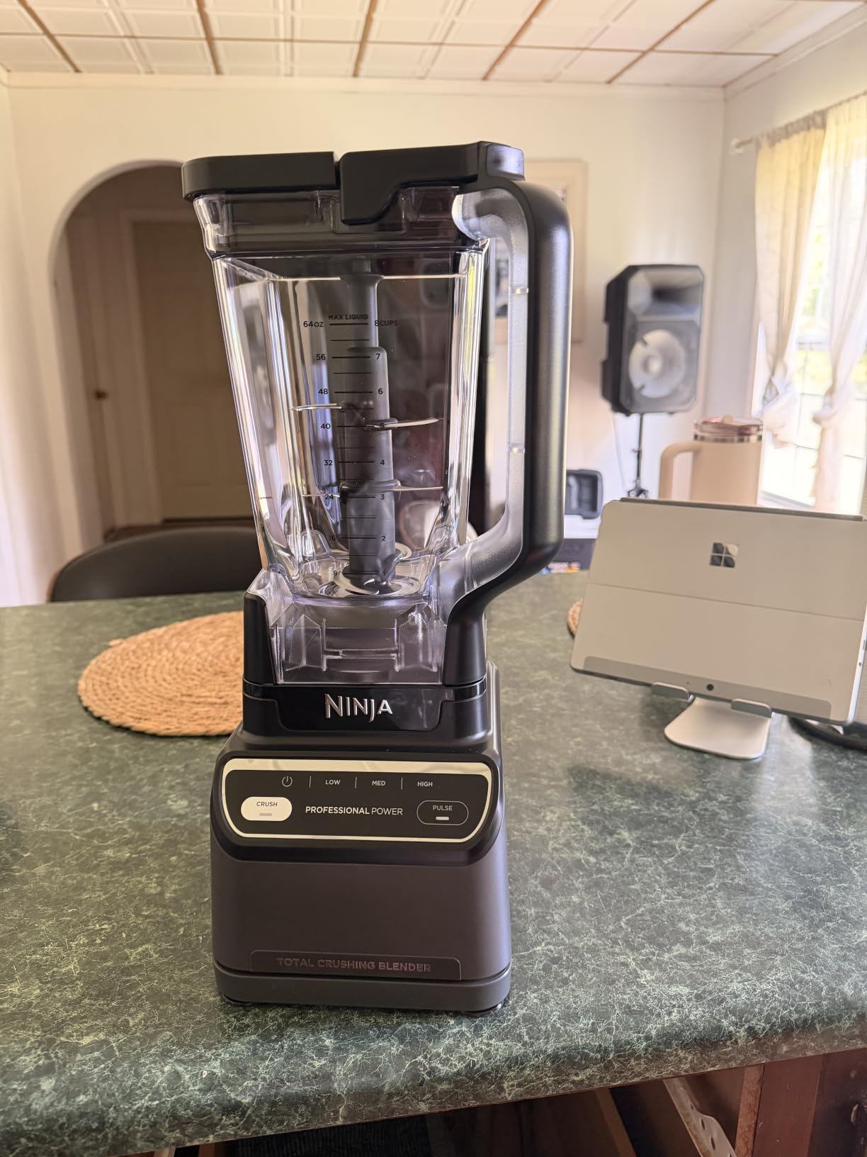 Ninja Professional Blender 2.0 | Smoothie Maker, Drink Mixer, Grinder, Ice Crusher | Total Crushing Technology, Auto-iQ Program, 1200W Power, XL 72-oz. Pitcher | Dark Grey | BR201AMZ customer photo 2