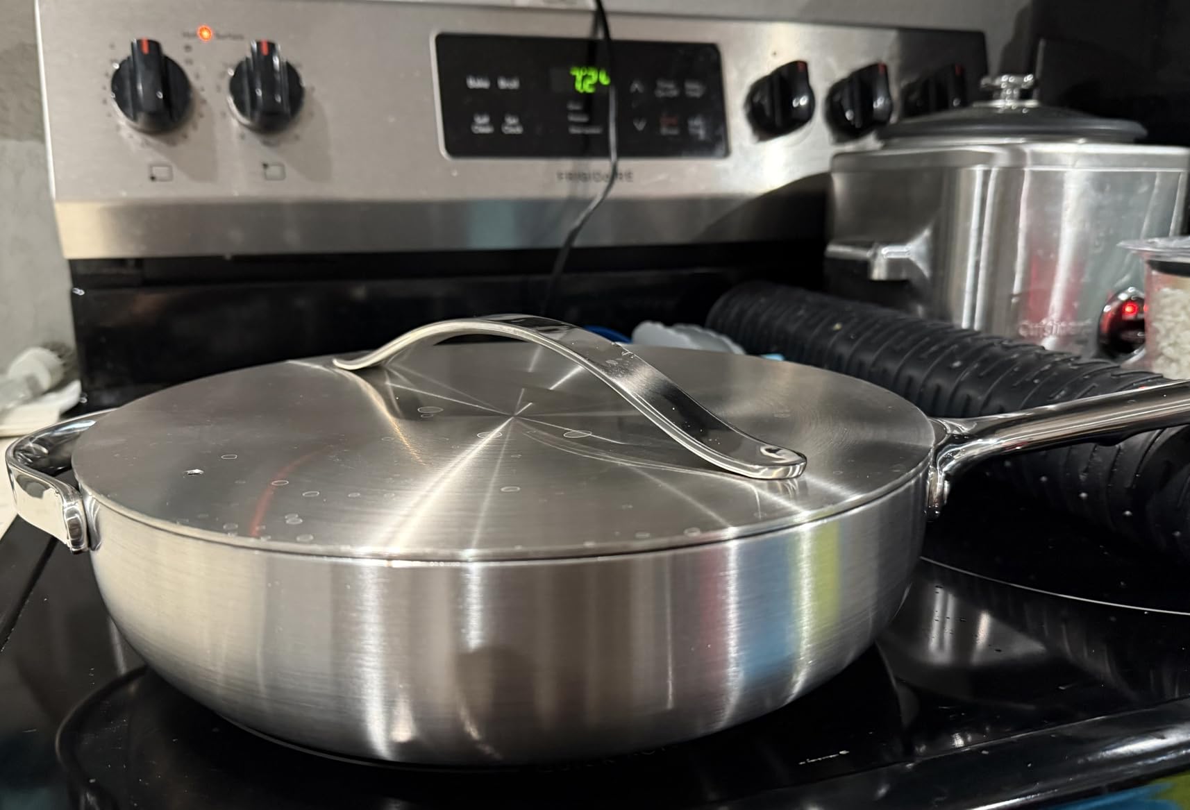 Caraway 12-Piece Stainless Steel Cookware Set | 5-Ply Stainless Steel Pots and Pans Set, Non-Toxic customer photo 2