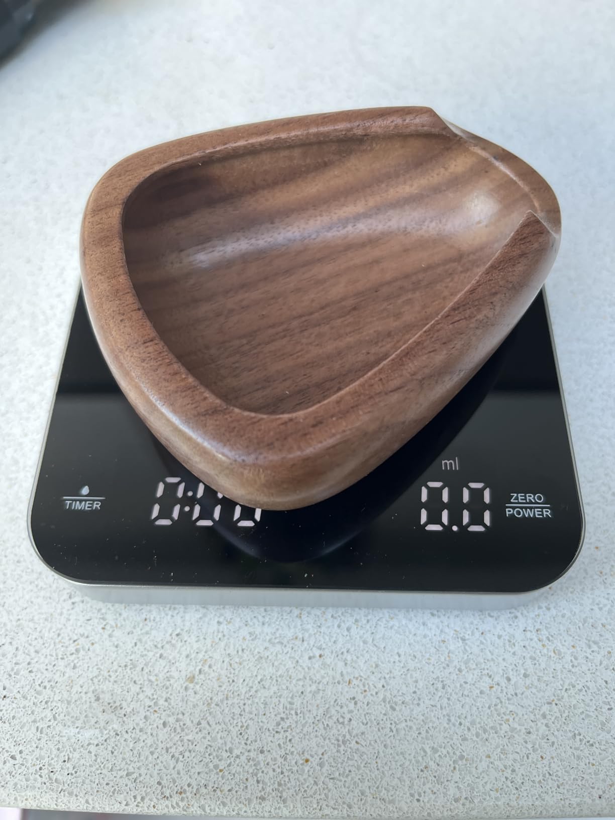 Maestri House S2 Espresso Coffee Scale with Timer 0.1g Precision Shot Scale | USB-C Rechargeable, Dual Timing Modes, 2kg/0.1g Digital Scale with Borosilicate Glass Top for Espresso and Pour-Over Brewing customer photo 2