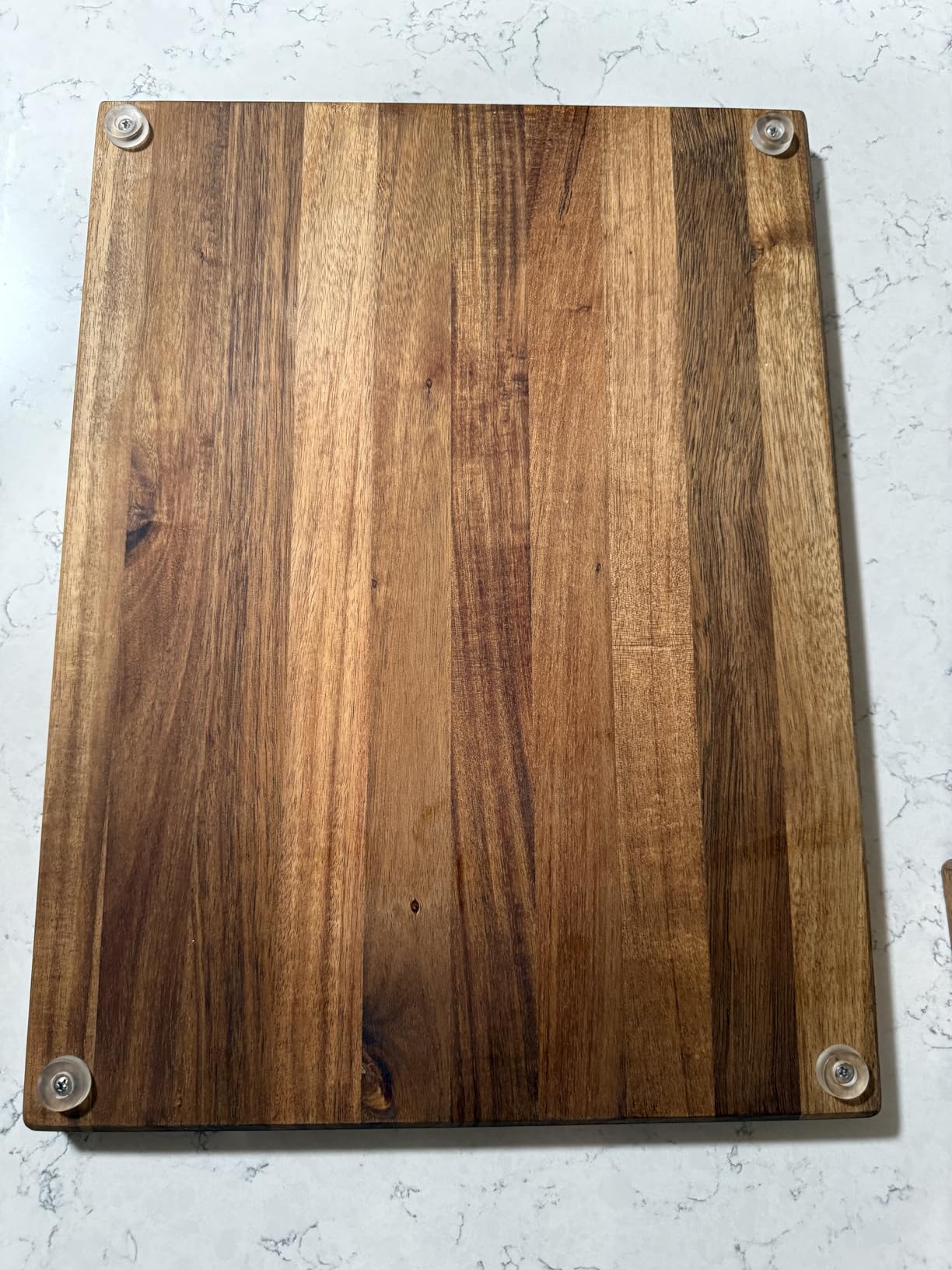WALDWERK Cutting Board Set (15.75 x 12/13 x 9.5/10 x 7 in) out of Solid Acacia Wood - 0,8 in Thick Cutting Boards for Kitchen - Wood Cutting Boards - Wooden Chopping Boards for Kitchen customer photo 1