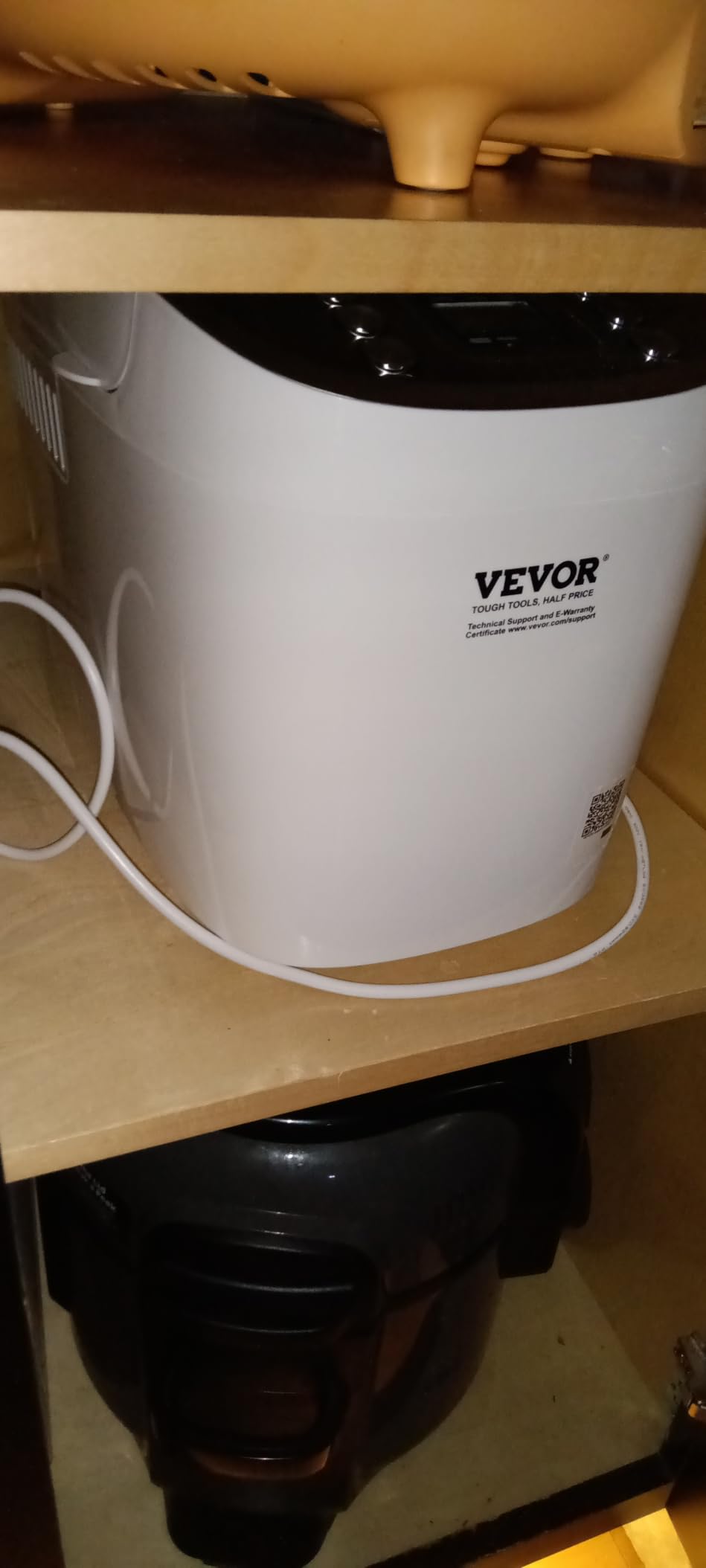 VEVOR Bread Maker, 19-in-1 2LB Dough Machine, Nonstick Ceramic Pan Automatic Breadmaker with Gluten Free Setting, Whole Wheat Bread Making, Digital, Programmable, 3 Loaf Sizes, 3 Crust Colors, White customer photo 1