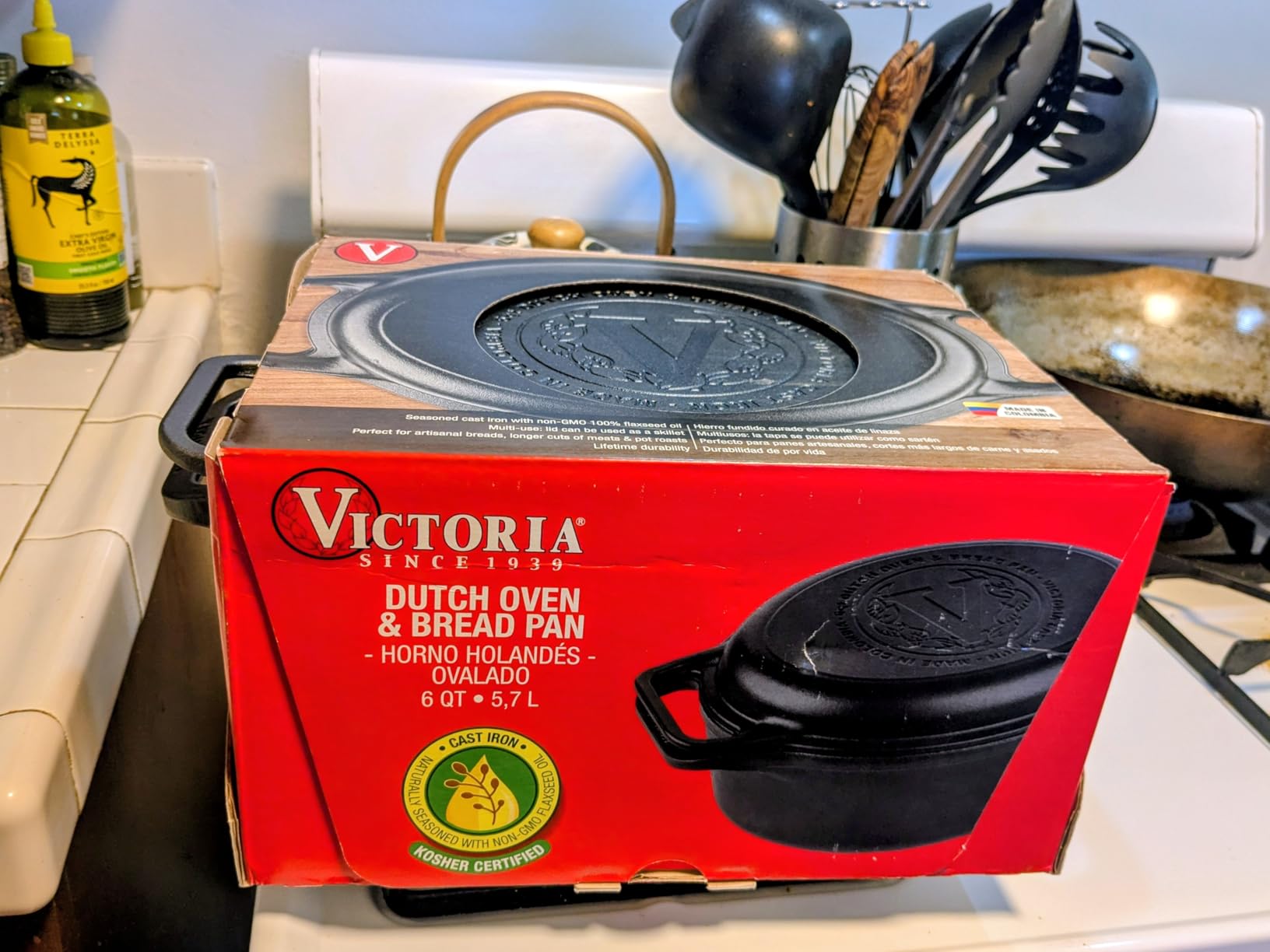 Victoria 2-Quart Cast Iron Dutch Oven with Lid and Dual Handles, Seasoned with Flaxseed Oil, Made in Colombia customer photo 2