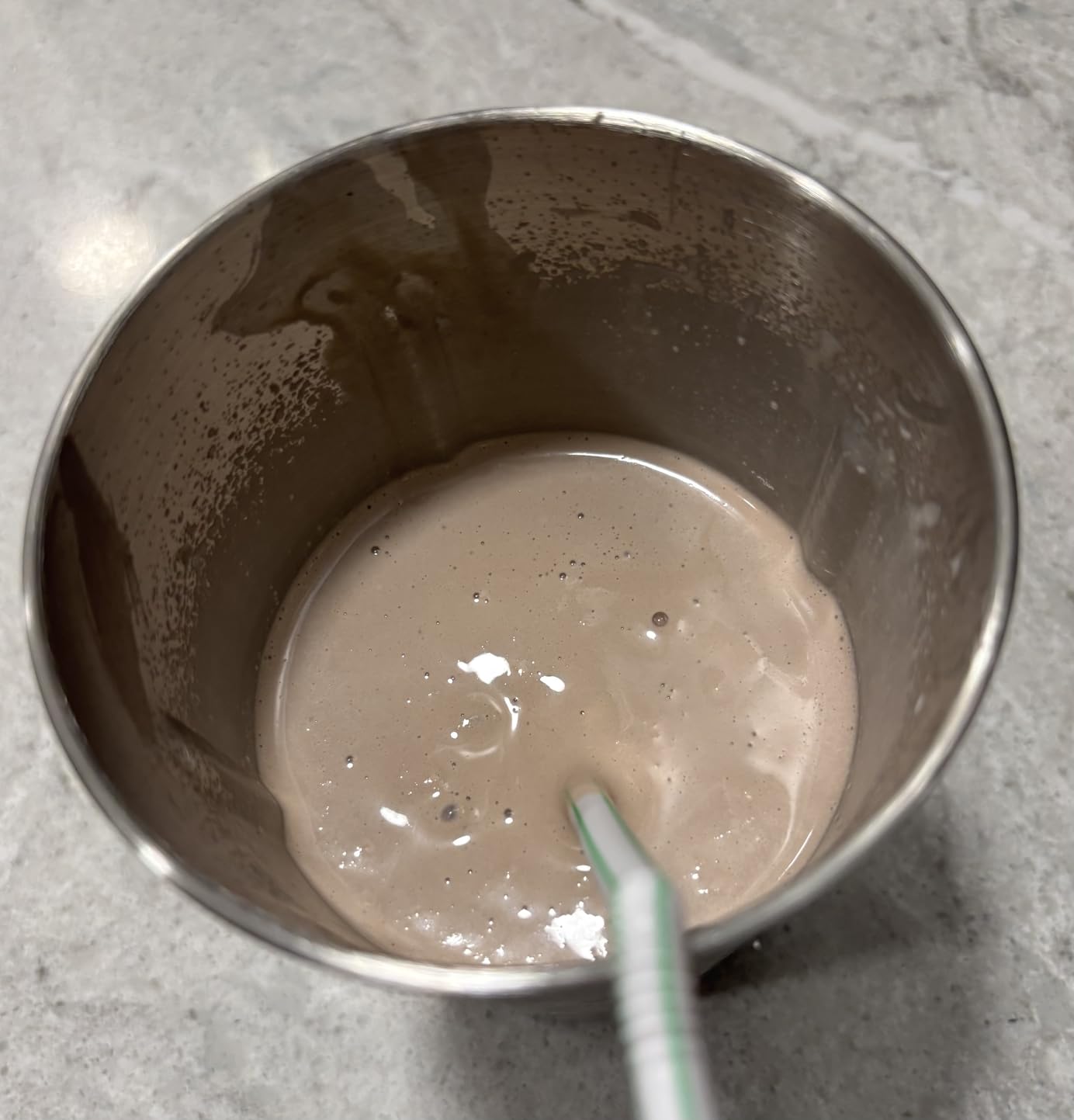 Hamilton Beach DrinkMaster Electric Drink Mixer, Retro Milkshake Maker & Milk Frother, 2 Speeds, Extra-Large 28 oz. Stainless Steel Cup, Mint customer photo 2