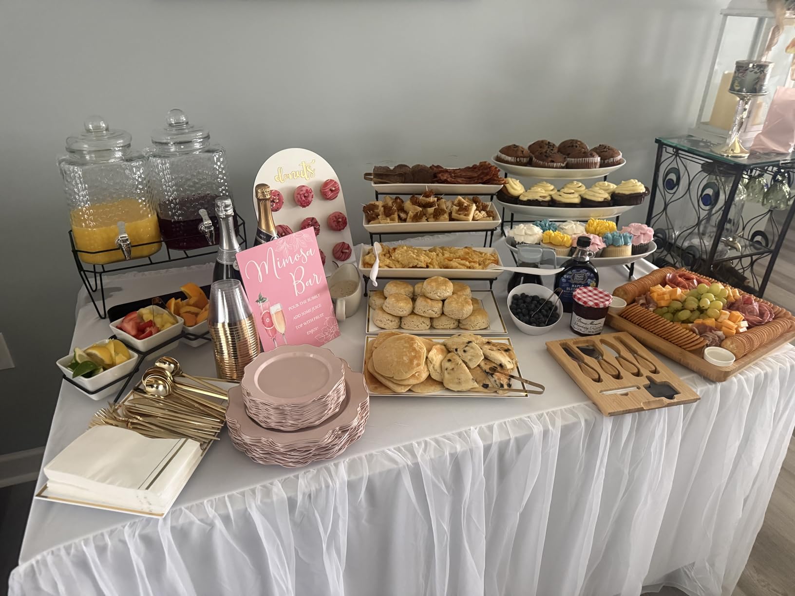 MALACASA 3 Tier Serving Trays, White Porcelain Serving Platters, 12 Inch customer photo 2