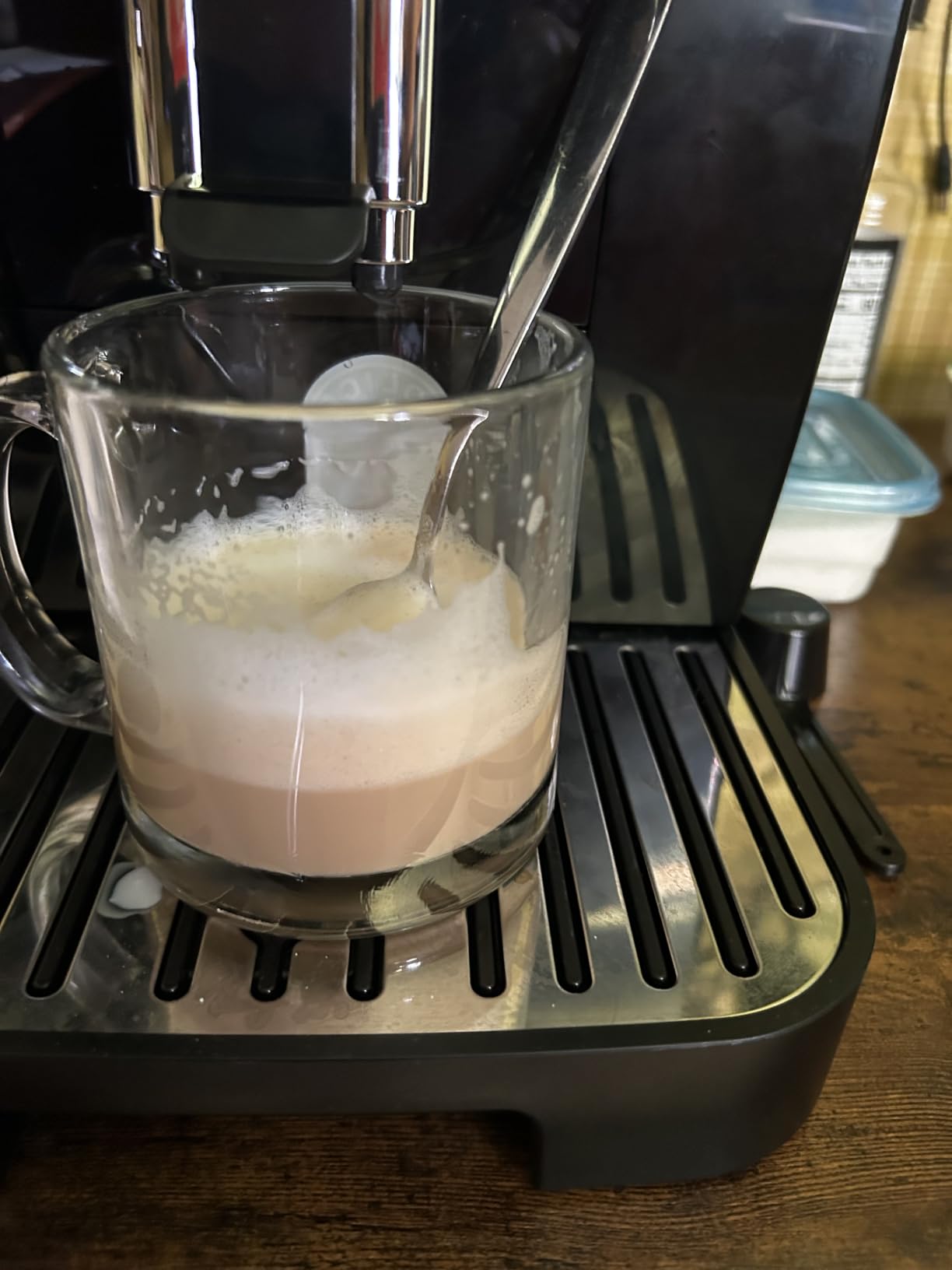 De'Longhi Magnifica Start Automatic Espresso Machine with Auto Milk Frother & Built in Grinder - 5 One-Touch Recipes, Easy-to-Clean, Home Barista Coffee Maker for Lattes, Cappuccino, Iced Coffee customer photo 1