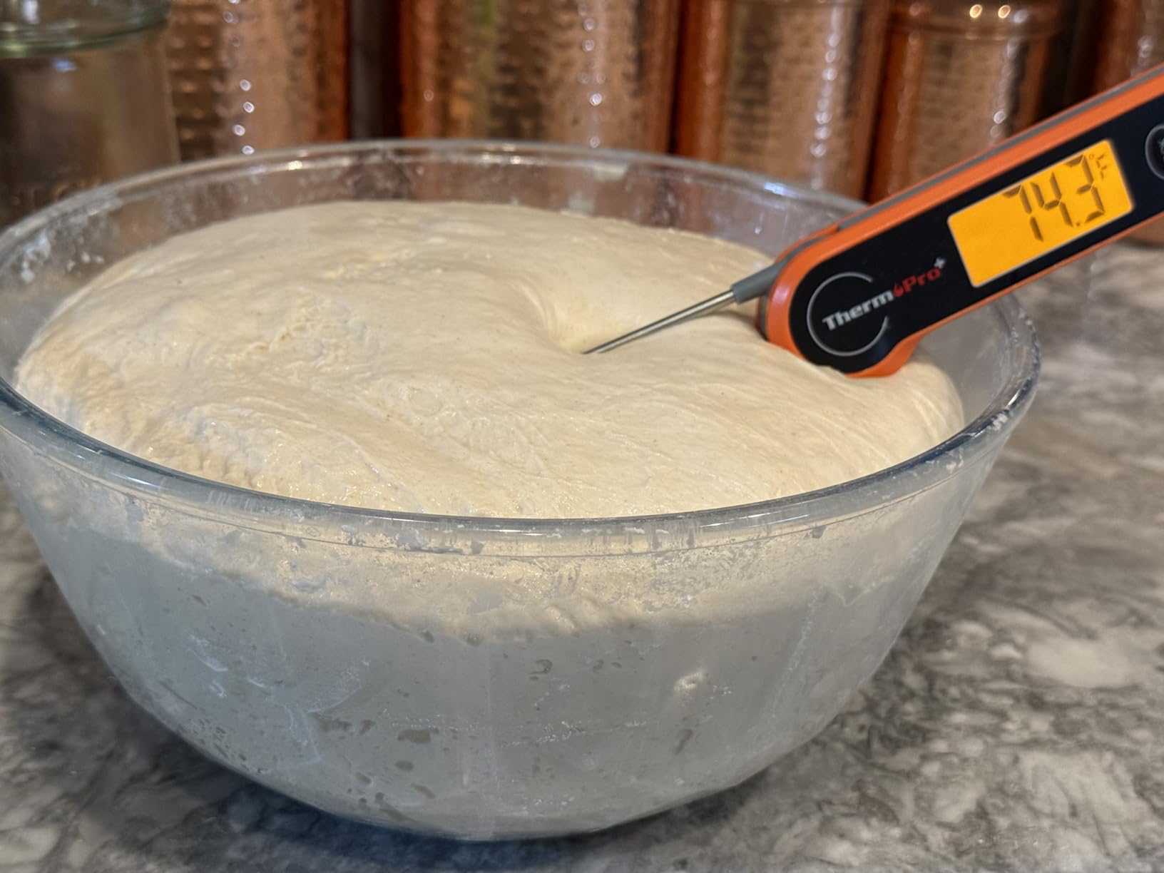 Glass Mixing Bowls with Airtight Lids, 5 PCS Thick Glass Nesting Bowls | Serving Bowl for Kitchen Baking, Meal Prepping and Salad, BPA Free Dishwasher Microwave and Oven Safe customer photo 1