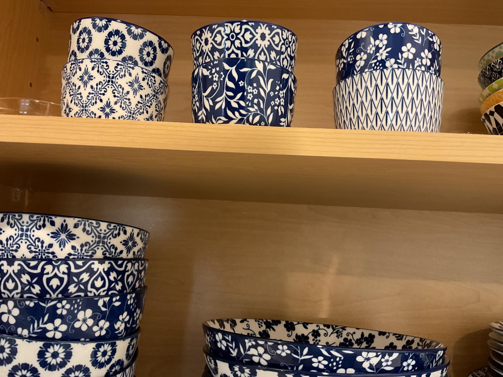 vancasso SELENE Plates and Bowls Set for 4, 12 Pieces Dinnerware Sets, Mircowave and Dishwasher Safe Dishes Set, Porcelain Blue Dinnerware customer photo 2