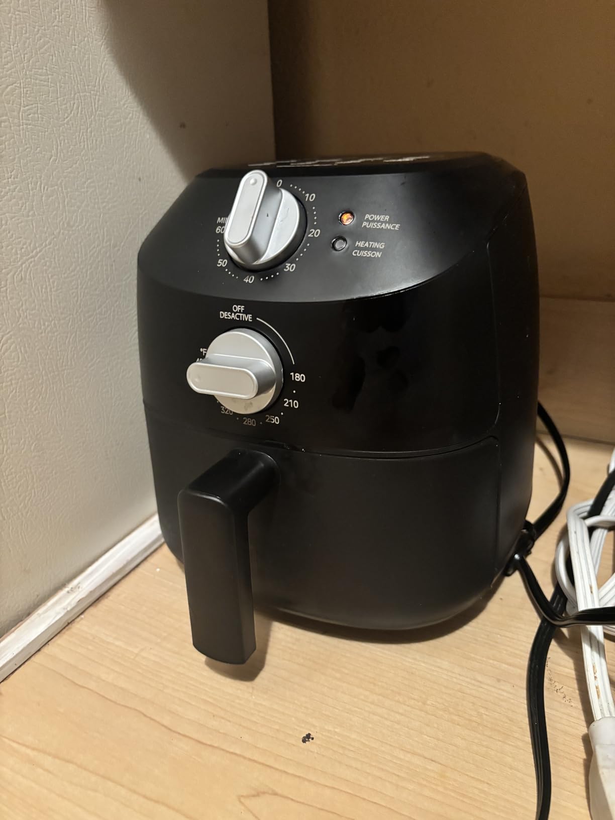 COMFEE' Compact 2.1 Quart Air Fryer with 12 Presets Menu Options, Adjustable Timer & Temperature Control 180-400 degrees F, Dishwasher-Safe Nonstick Fry Basket customer photo 2