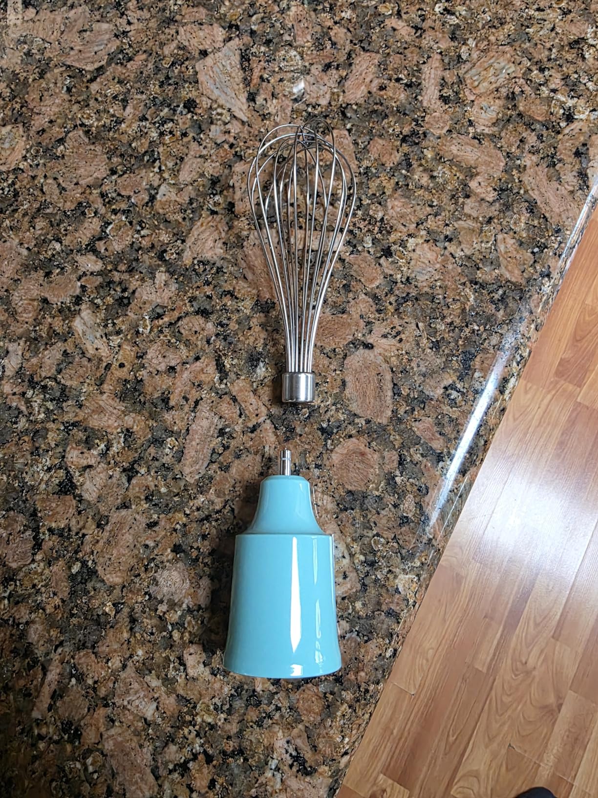 KitchenAid Variable Speed Corded Hand Blender with Attachments, KHBV83, Empire Red customer photo 1