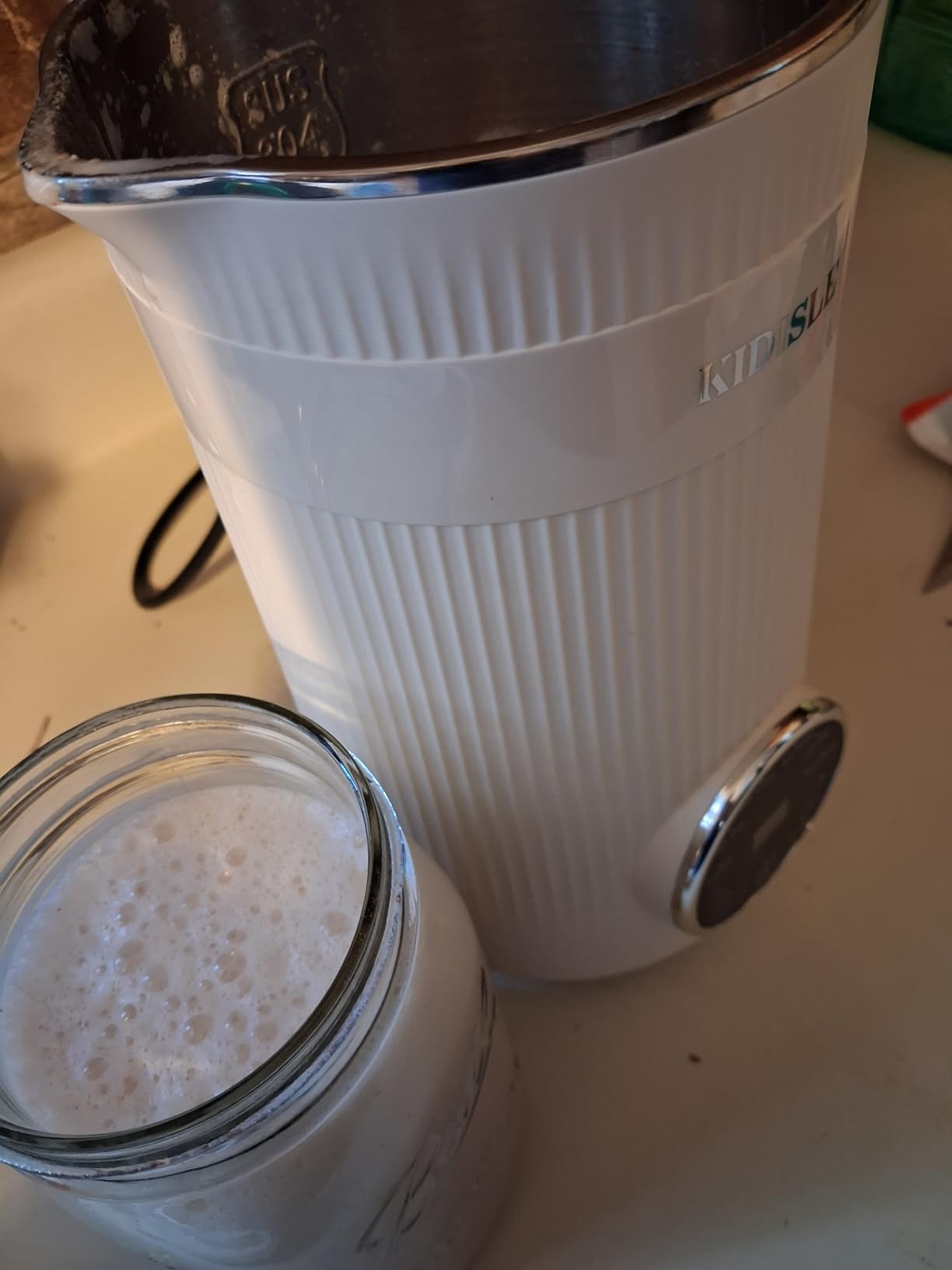 KIDISLE 8 in 1 Nut Milk Maker Machine, 32oz Self-Cleaning Automatic Blender customer photo 1