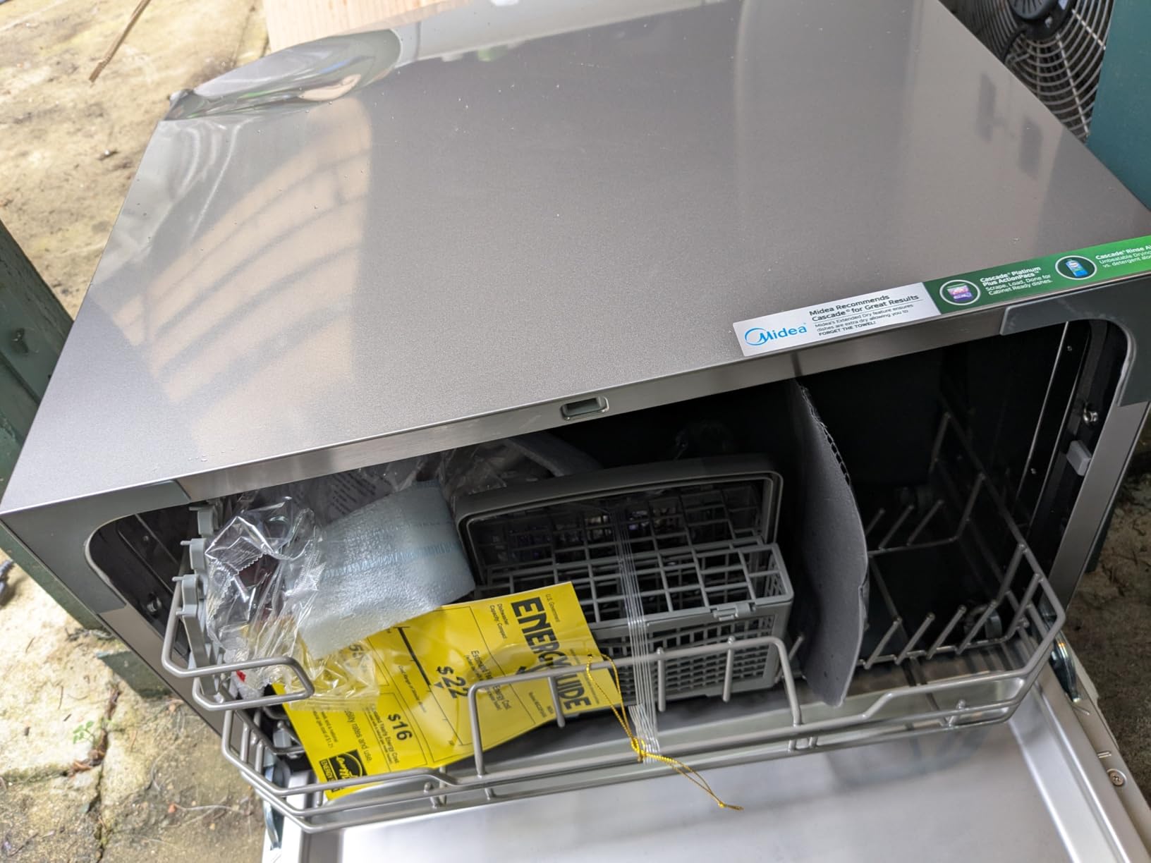Midea Countertop Dishwasher Portable, 6 Place Settings, Energy Star customer photo 2
