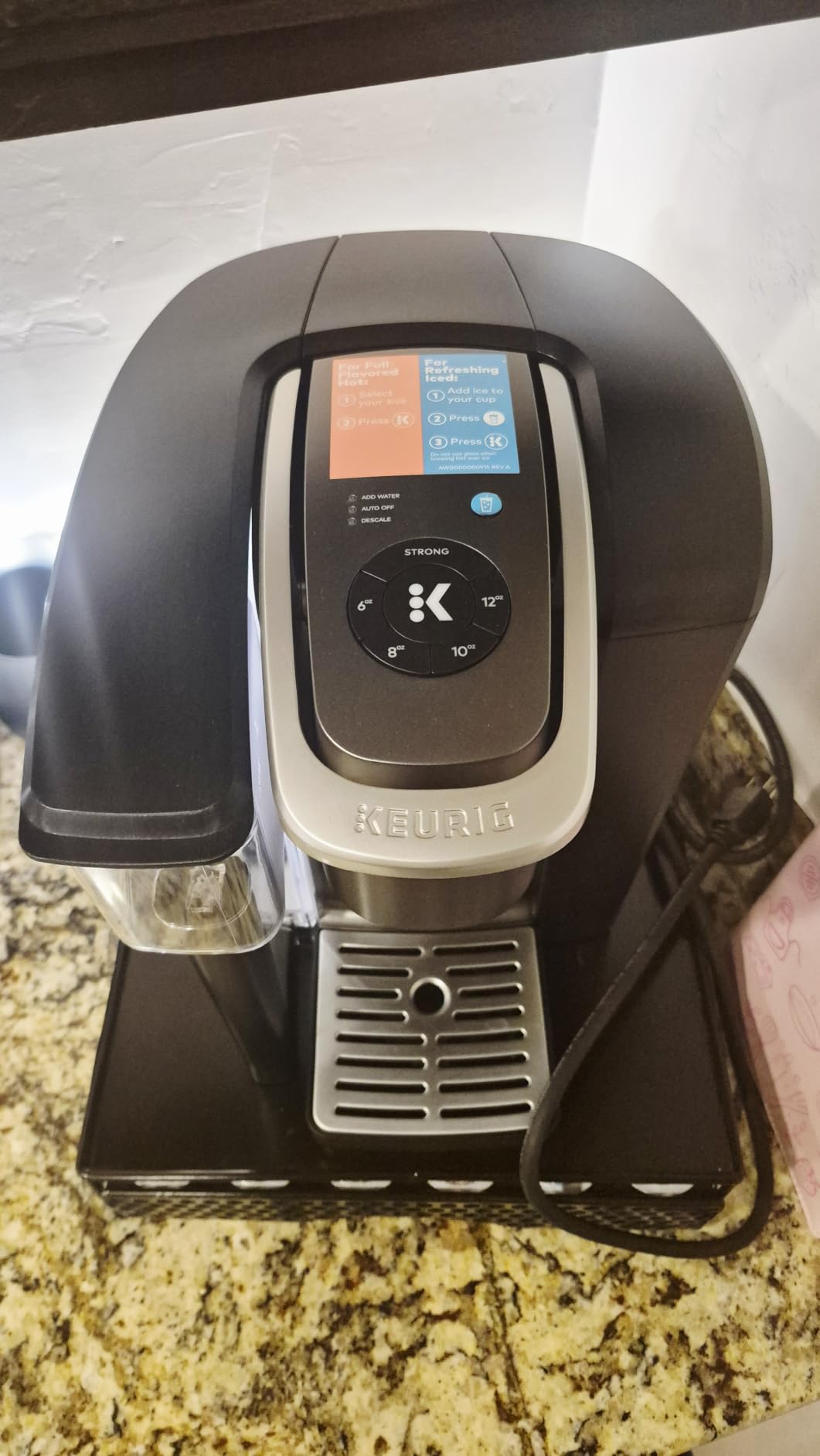 Keurig K-1550 Small Business Single Serve Coffee Maker, 96 oz Water Reservoir, Black customer photo 1