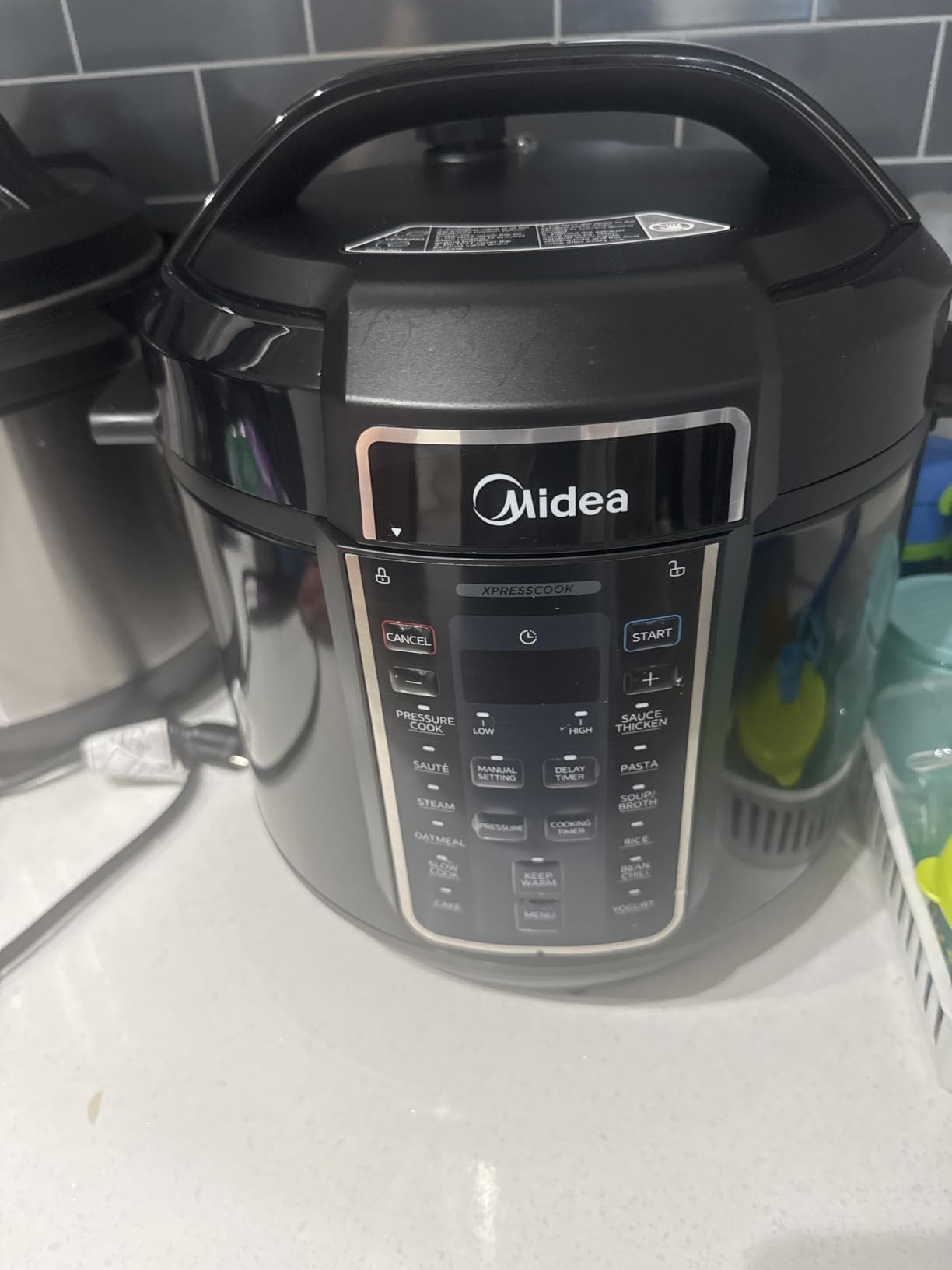 Midea 12-in-1 Electric Pressure Cooker, 8 Quarts, Stainless Steel Inner Pot customer photo 1