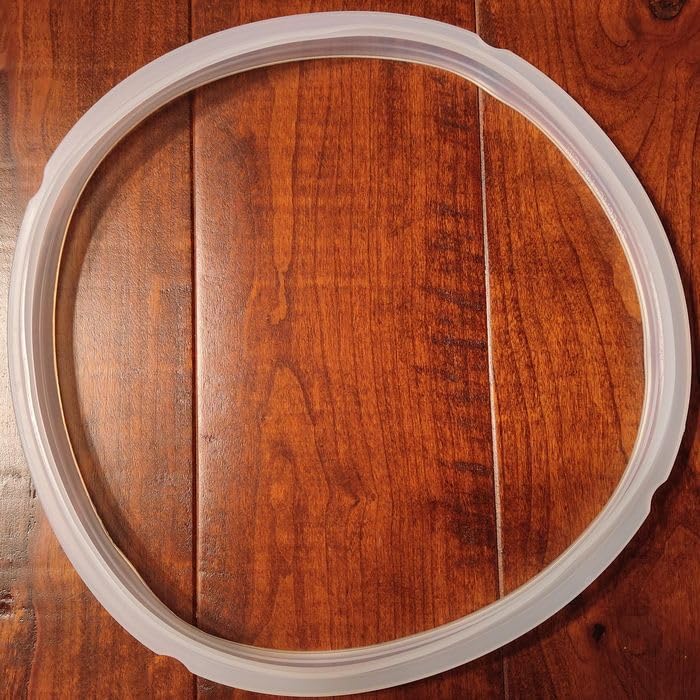 2 Pack Sealing Ring 6QT for Instant Pot, Food-Grade Silicone Seal Rings Replacement for Instant Pot 6 Quart, Gasket for Instantpot Sealing Ring 6 Qt Clear, Blue customer photo 2