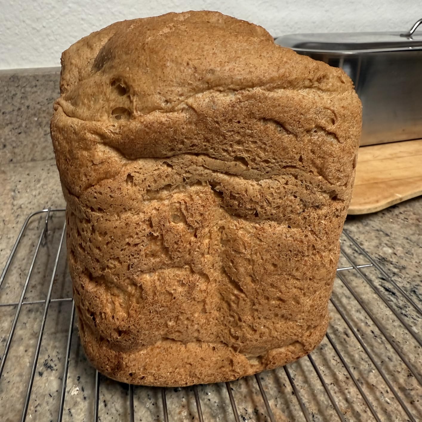 KITCHENARM 19-in-1 HANDY Bread Machine with Homemade Cycle and Gluten Free Setting - Beginner Friendly 2LB 1.5LB 1LB White Bread Maker Machine with Recipes and Delay Timer customer photo 1