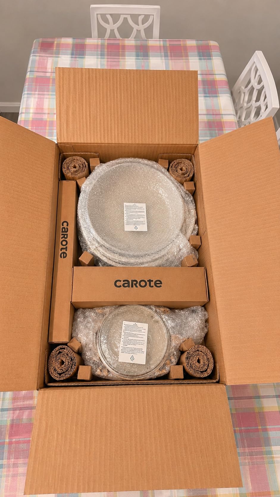 CAROTE 21pcs Ceramic Cookware Sets, Pots and Pans Set Blue | Non-Toxic, Healthy Kitchen set, Induction Compatible, Easy Clean, Even Heating, PFAS FREE customer photo 2
