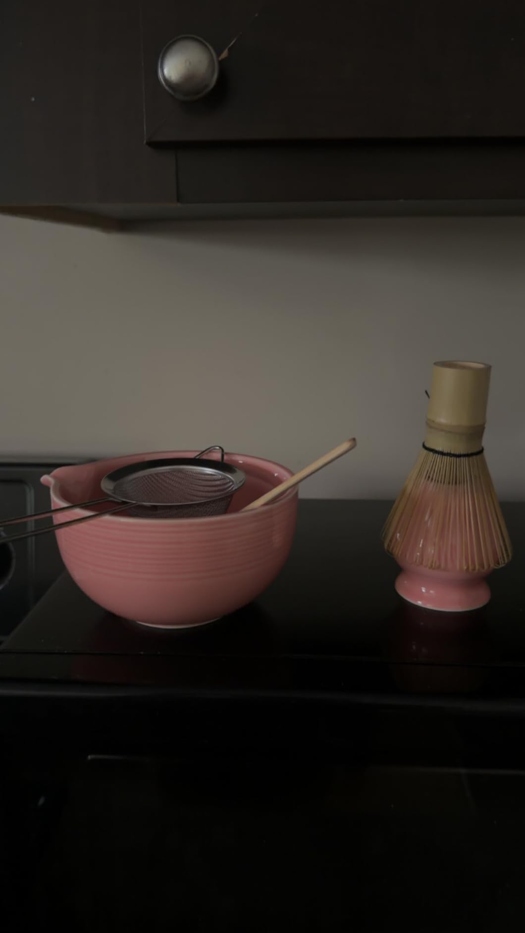 Matcha Whisk Set, Ceramic Bowl Matcha Kit & Handcrafted Bamboo Chasen customer photo 2