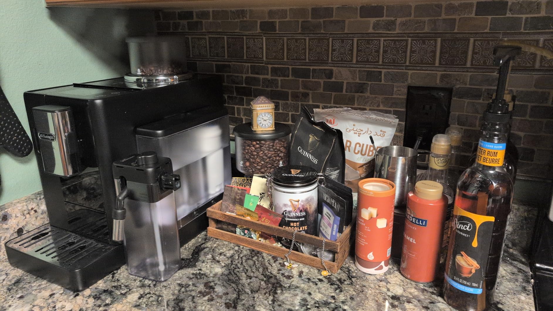 Rivelia Automatic Espresso Machine, Milk Frother, Black | #1 Worldwide Espresso Machine Maker, Removable Bean Hoppers, 18 One-Touch Recipes, Milk Frother, 4 Unique Colors customer photo 1