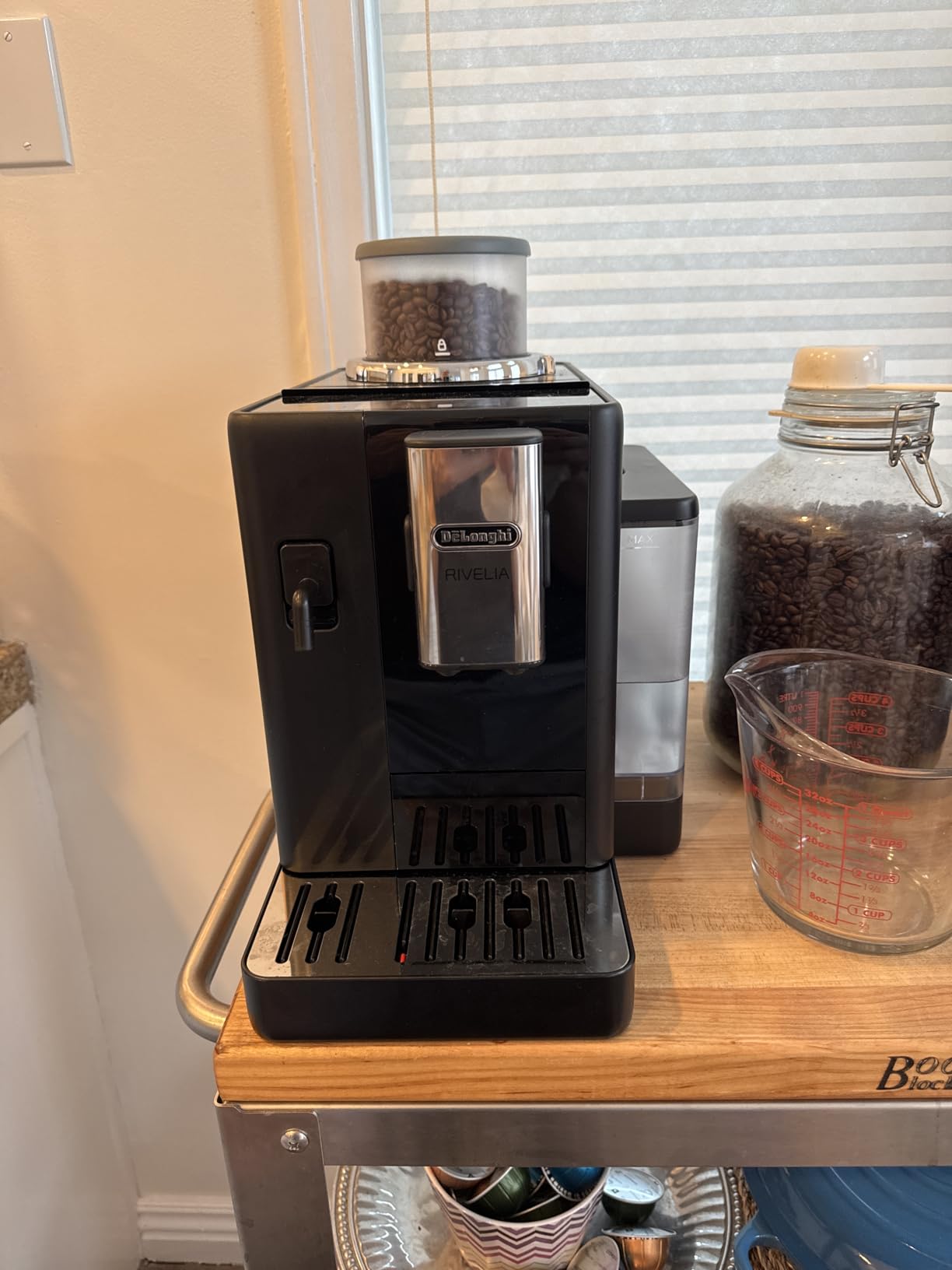 Rivelia Automatic Espresso Machine, Milk Frother, Black | #1 Worldwide Espresso Machine Maker, Removable Bean Hoppers, 18 One-Touch Recipes, Milk Frother, 4 Unique Colors customer photo 2