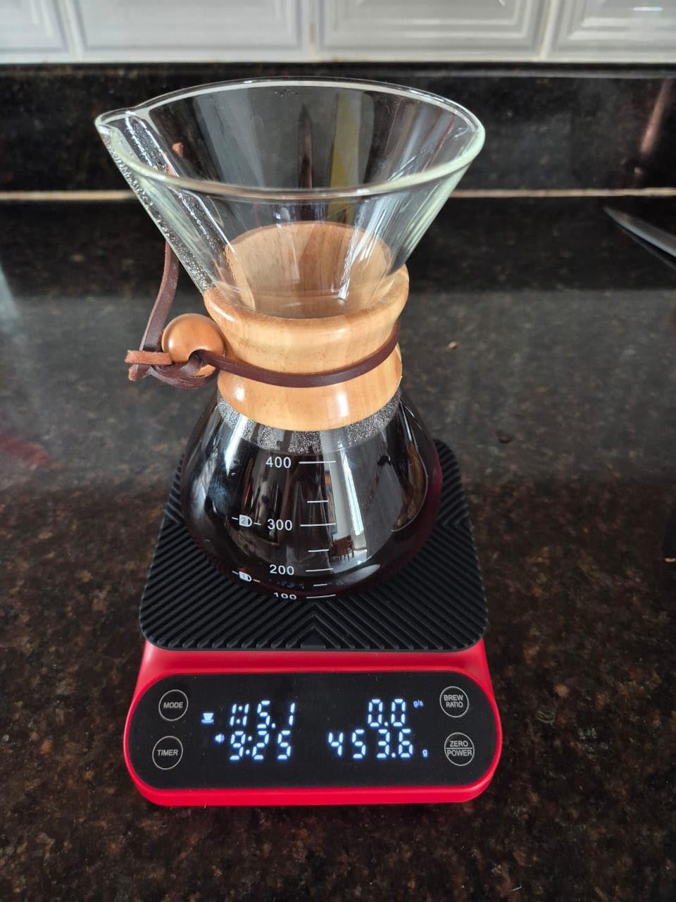 Maestri House S3 Pour Over Coffee Scale with Timer, 3kg/0.1g | Coffee Scale with 3 Brew Modes, Adjustable 1:1-1:18 Ratios and Real-Time Flow Rate for Pour-Over, Espresso or French Press customer photo 1