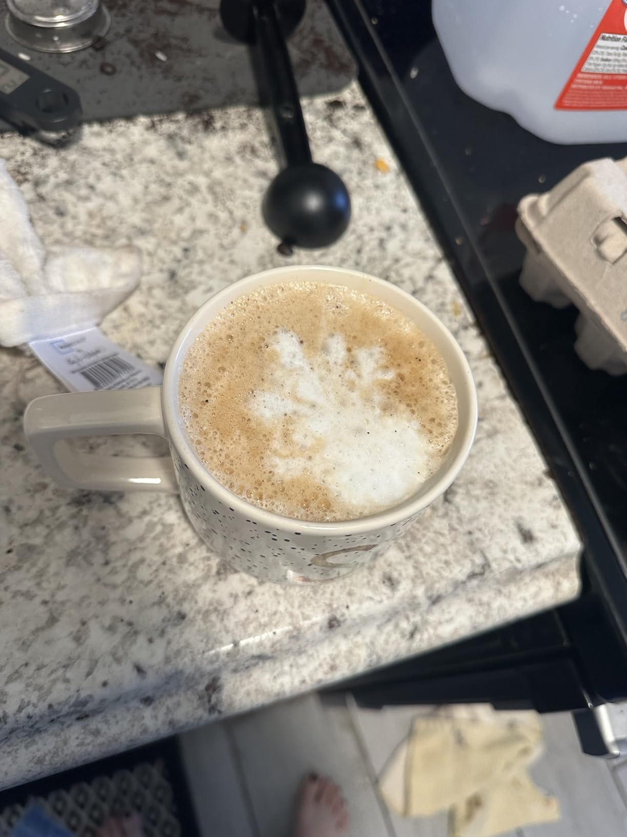 Gevi 20 Bar Compact Espresso Machine for Home,Latte、Cappuccino Coffee Maker customer photo 2