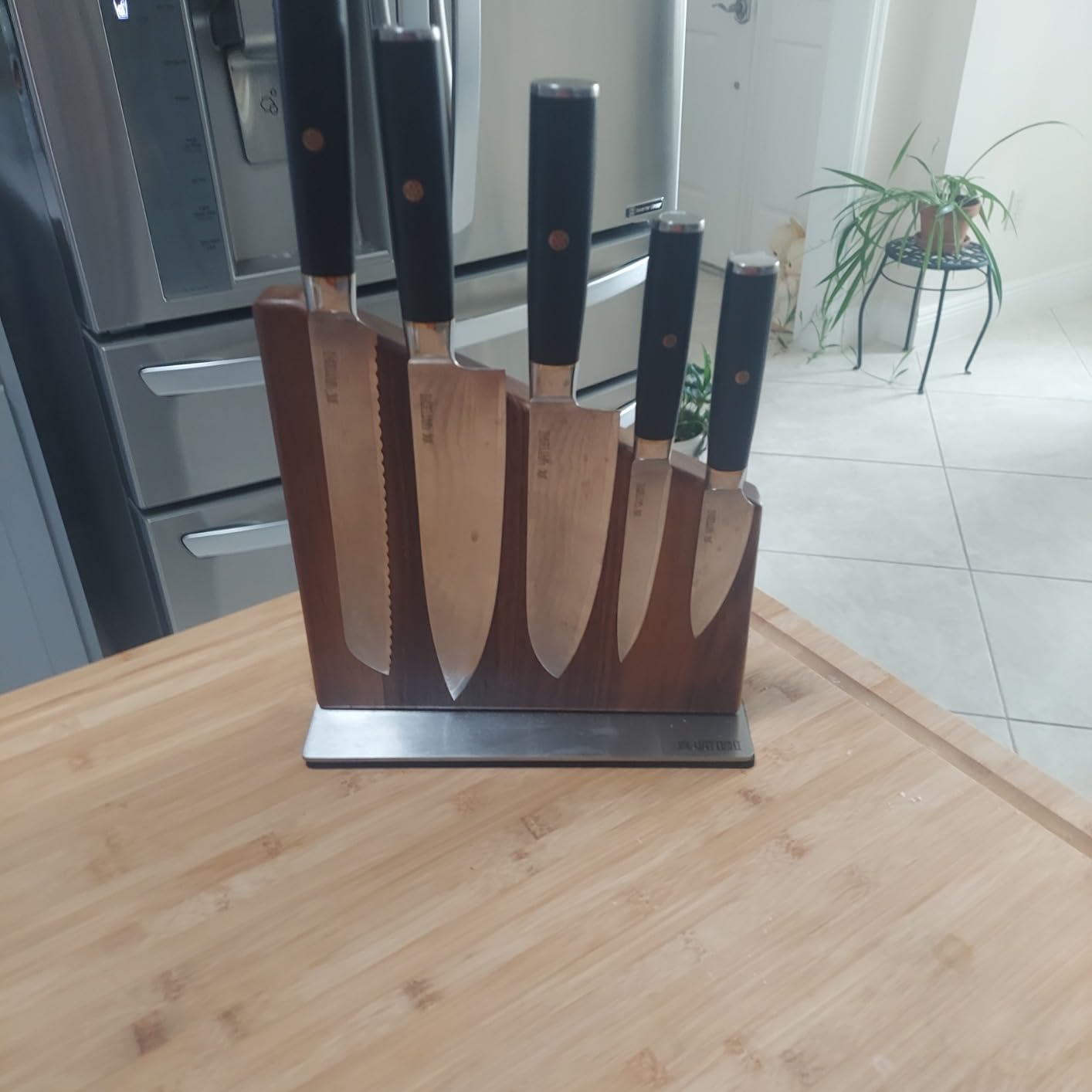Yatoshi Professional Kitchen Knife Set, 15 Pieces, High Carbon Stainless Steel, Ergonomic Handle customer photo 1