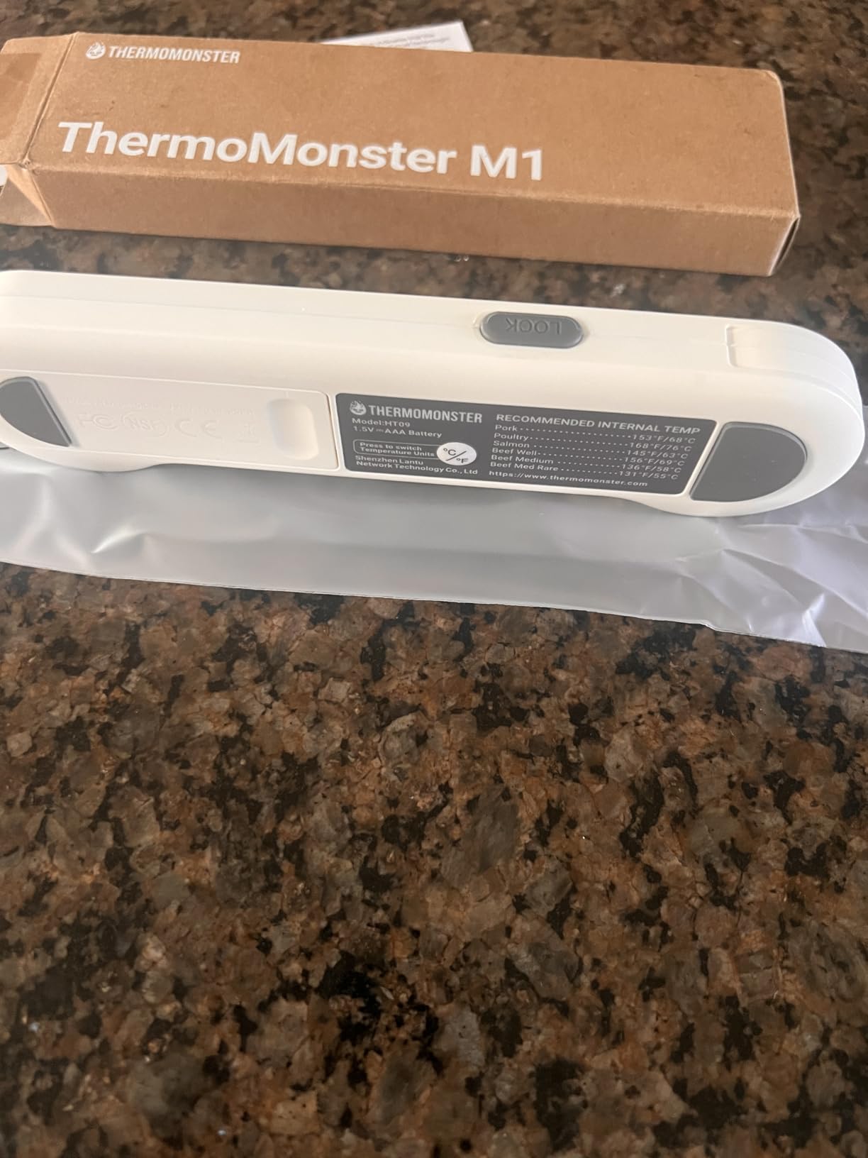 0.5 Sec Instant Read Meat Thermometer Digital for Cooking, Red | NIST ±0.5℉ Precision Food Thermometer, Kitchen Gadgets for Oven Grill Candy BBQ Accessories customer photo 2