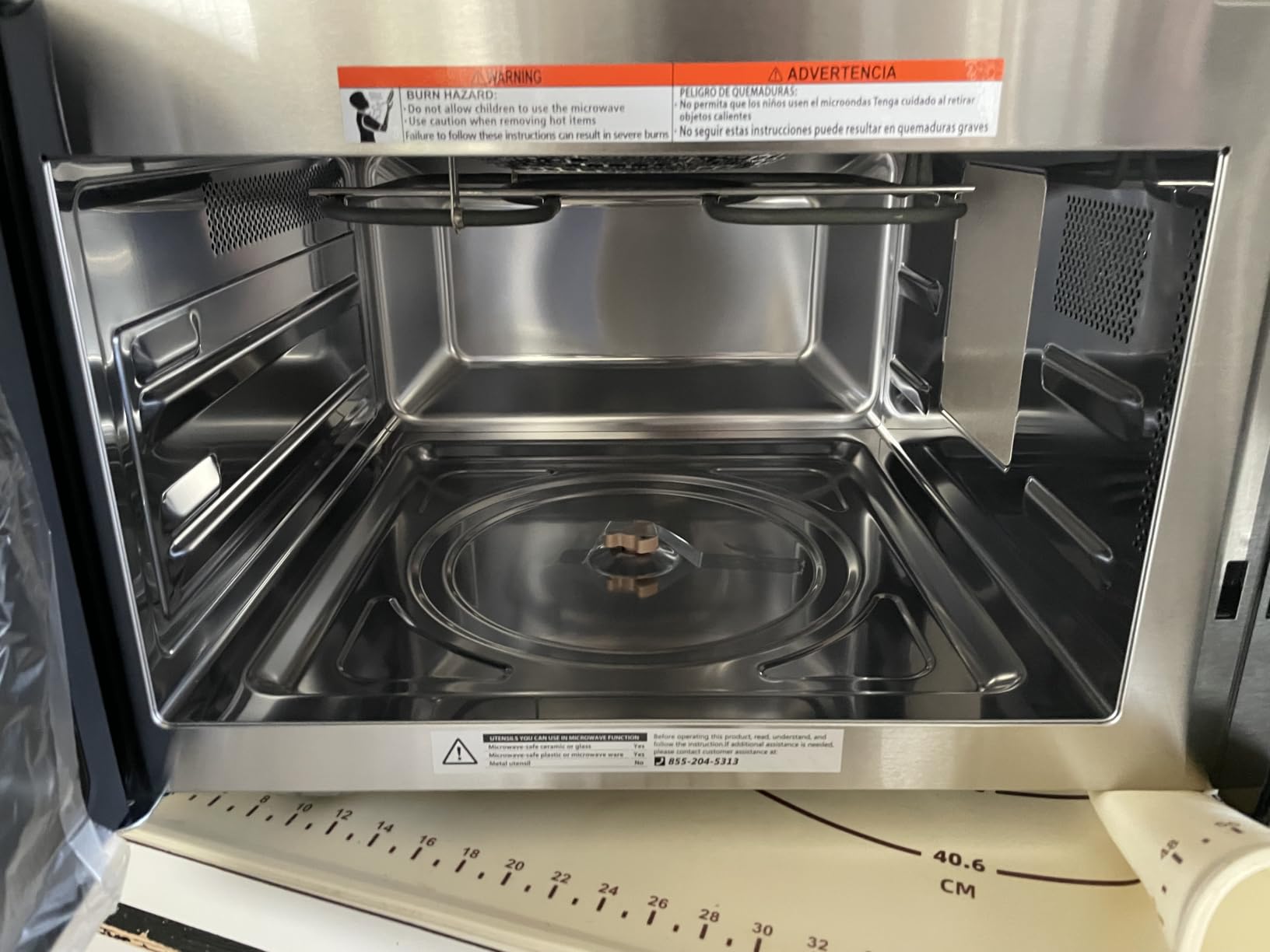 TOSHIBA OptiChef PRO MAX Air Fryer Combo Microwave Oven, 1.3 Cu.Ft, 1100W customer photo 1