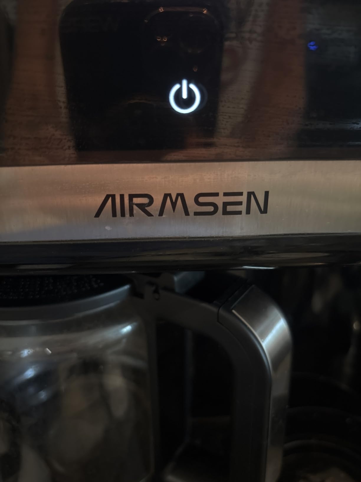 AIRMSEN 12-Cup Programmable Dual Coffee Maker - Single Serve Machine for K-Cup Pods & Ground, 1000W Fast Brew, Delay Start, 2H Keep Warm, Touchscreen, 60oz Tank, Glass Carafe - Home & Office customer photo 2