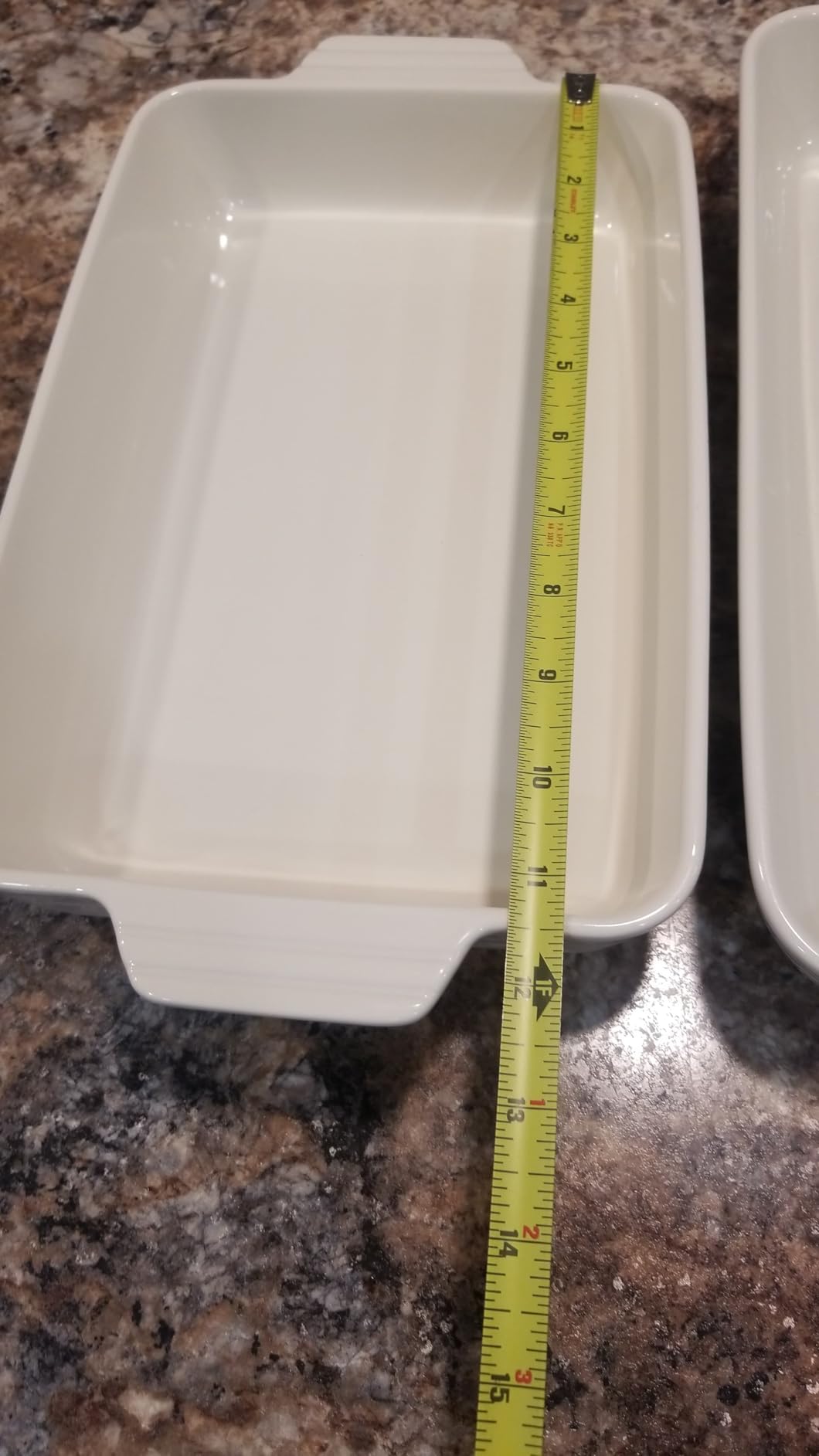 Pyrex 3-Piece Ceramic Bakeware Set, Nonstick Casserole Dish with Handles, Lasagna Oven Pans, Bakers, For Baking, Roasting, Steaming, Rectangular customer photo 2