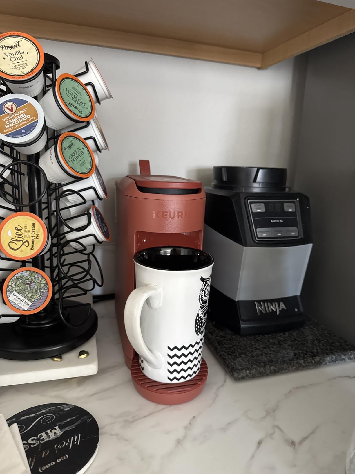 Keurig K-Mini Mate Single Serve K-Cup Pod Coffee Maker, Brews Up to 12 oz Cup, Compact Portable Coffee Machine for Small Spaces, Great for Dorms & Offices, Glamping Green customer photo 2