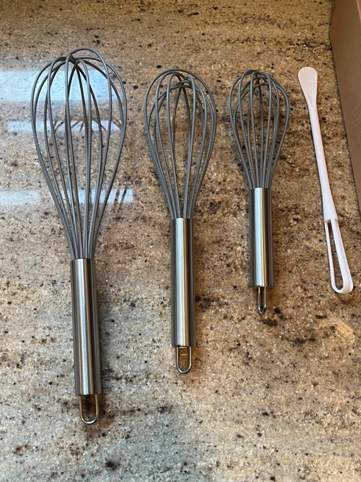 OYV Christmas Whisk Set of 3, 8/10/12 Inch, Holiday Red/Green/White | Christmas Gift for Bakers and Home Chefs customer photo 1