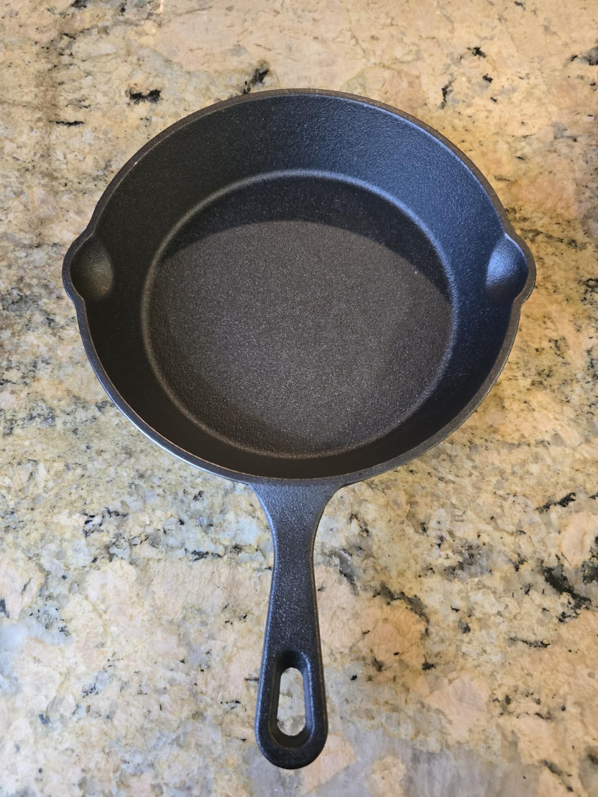 EWFEN Cast Iron Skillet 3-Piece Set, Heavy-Duty Professional Pre-Seasoned Pan Cookware Set, 6