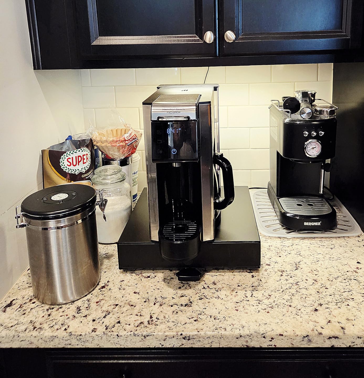 Hamilton Beach FlexBrew Advanced 5-in-1 Drip and Single Serve Coffee Maker, 12 Cup Thermal Programmable customer photo 2