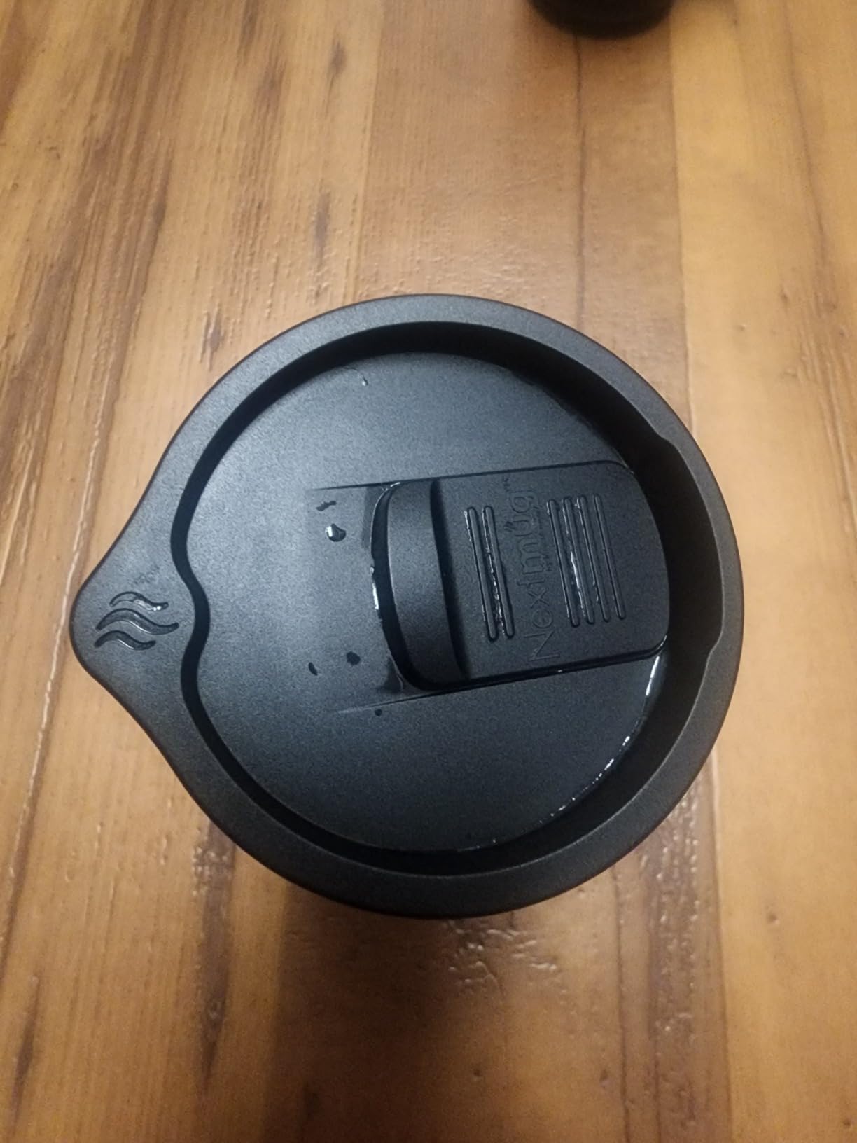 Nextmug Go - Temperature-Controlled, Self-Heating Travel Mug | (Black - 16 oz.) - No App, Long-Lasting Battery customer photo 1