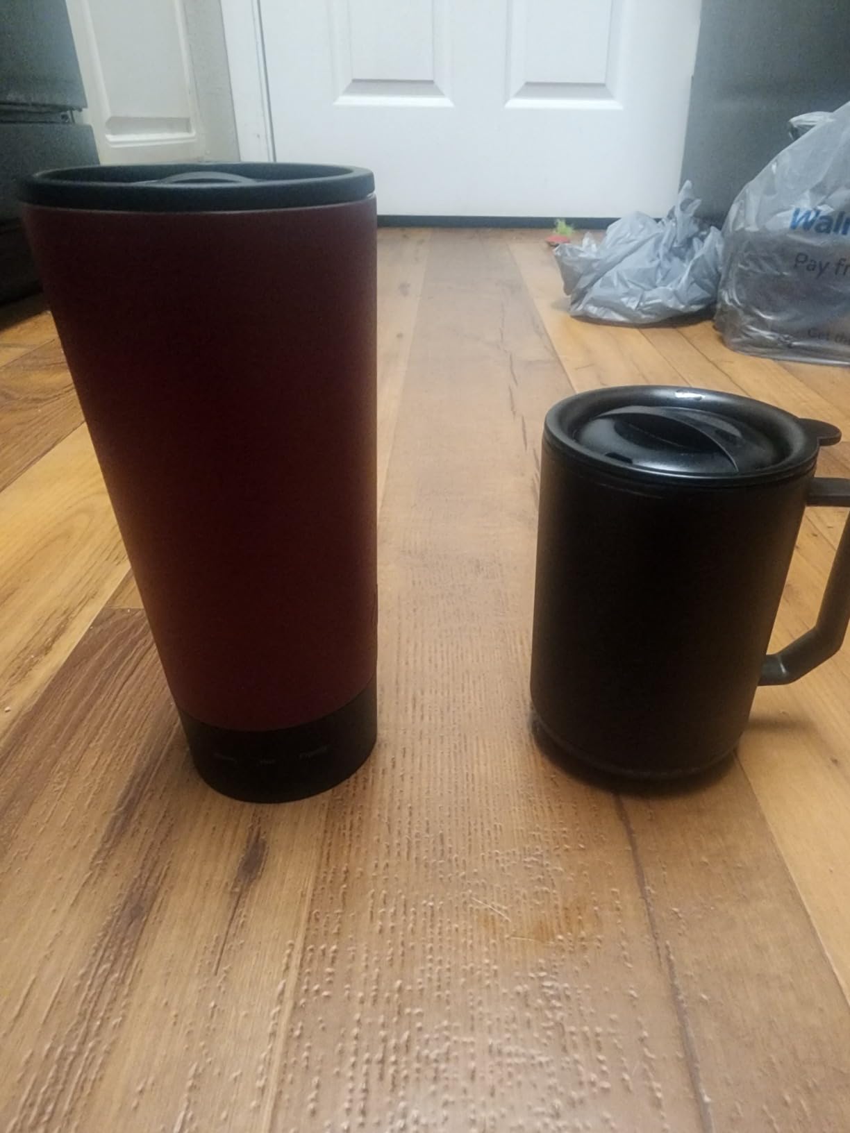 Nextmug Go - Temperature-Controlled, Self-Heating Travel Mug | (Black - 16 oz.) - No App, Long-Lasting Battery customer photo 2