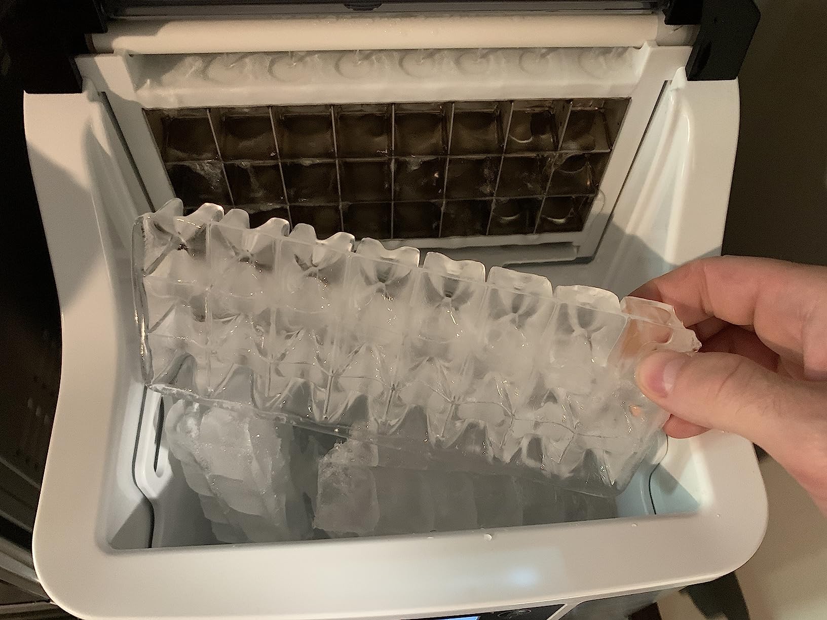 Silonn Nugget Ice Maker Countertop, Auto Drop Ice, 40 lbs/24H customer photo 1