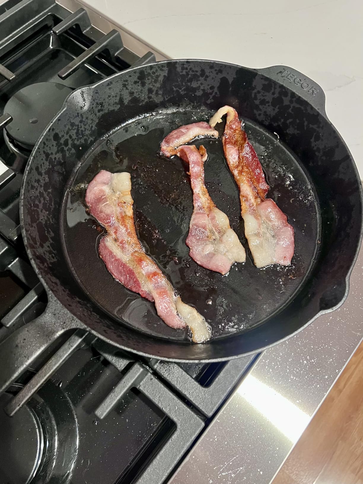 Classic Cast Iron Skillet 12 Inch | German-Engineered, PFAS-Free, Naturally Non-Stick customer photo 2